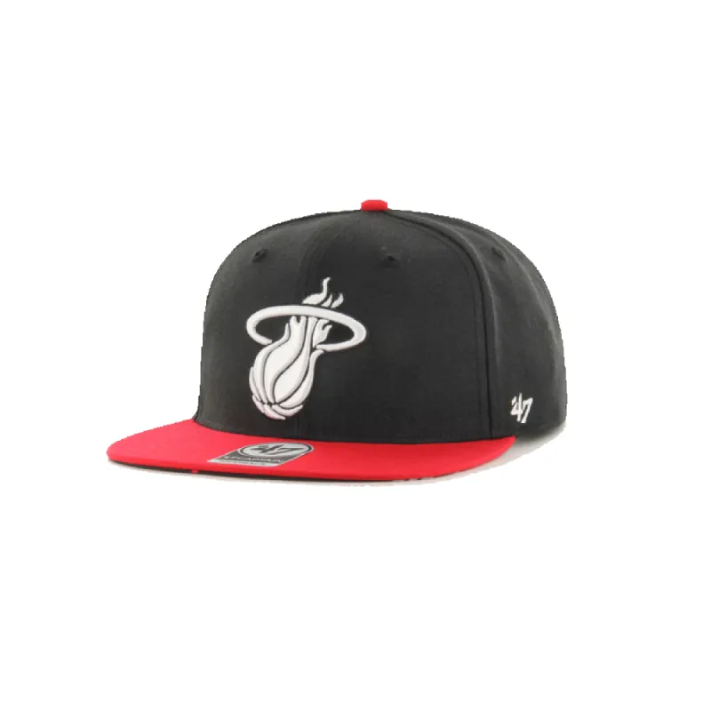 '47 Brand HEAT Culture 2 Tone Snapback sold by Miami Heat Store
