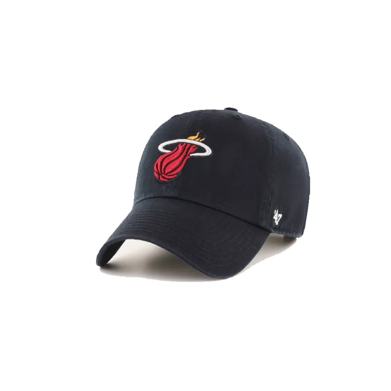 '47 Brand Clean Up Black sold by Miami Heat Store