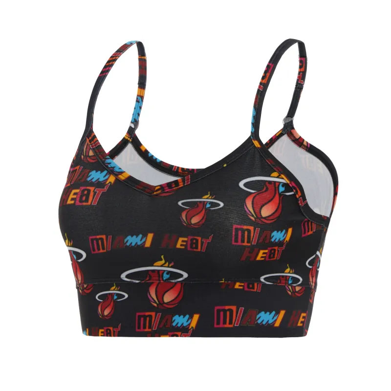 Concepts Sport Miami HEAT Mashup Bralette made by Miami Heat Store