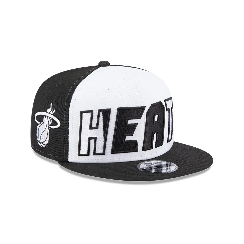 New Era Miami HEAT B/W Snapback sold by Miami Heat Store product image thumbnail 5