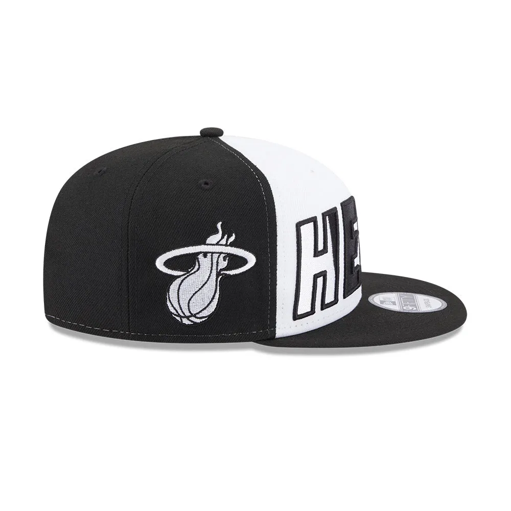 New Era Miami HEAT B/W Snapback sold by Miami Heat Store product image thumbnail 3