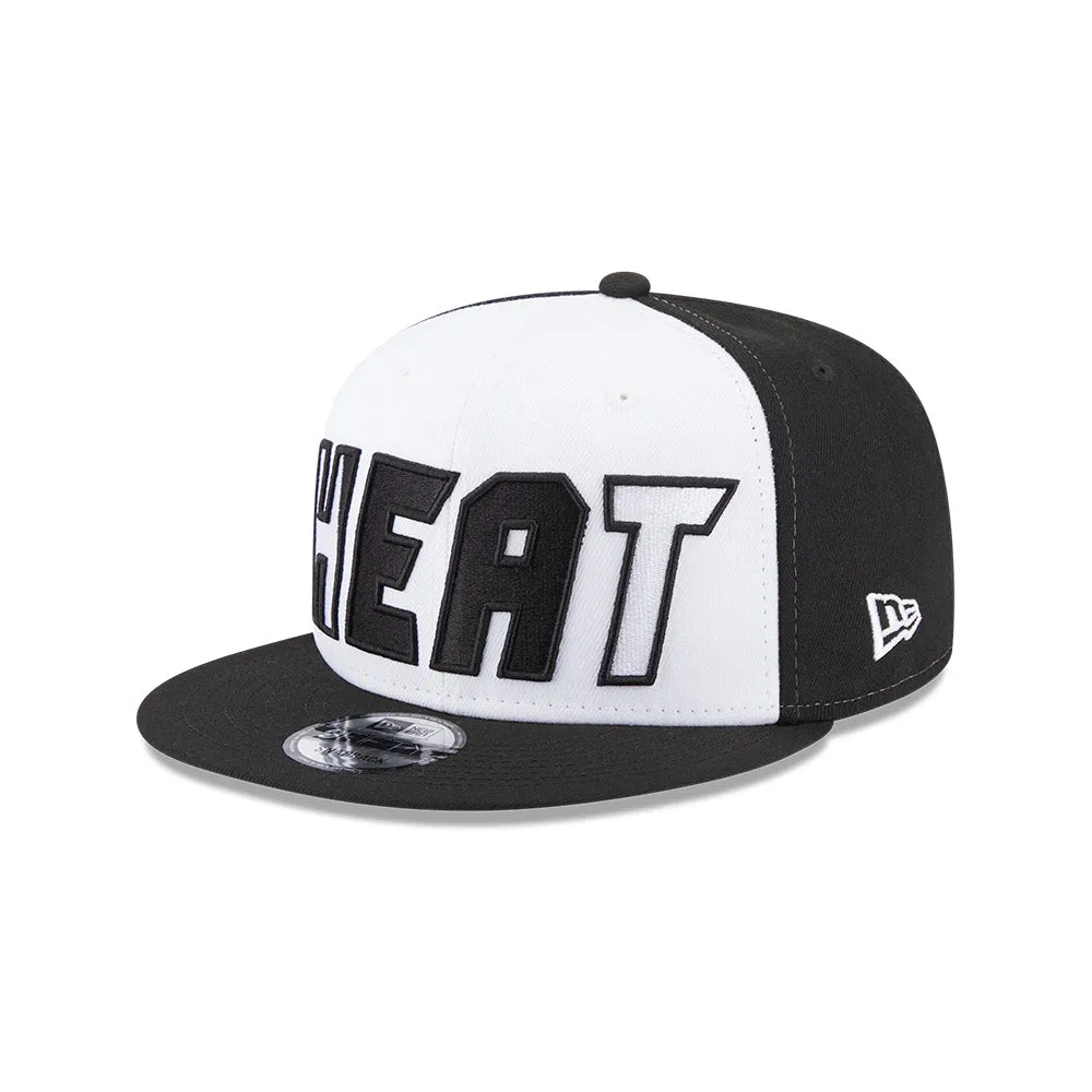New Era Miami HEAT B/W Snapback sold by Miami Heat Store product image thumbnail 4