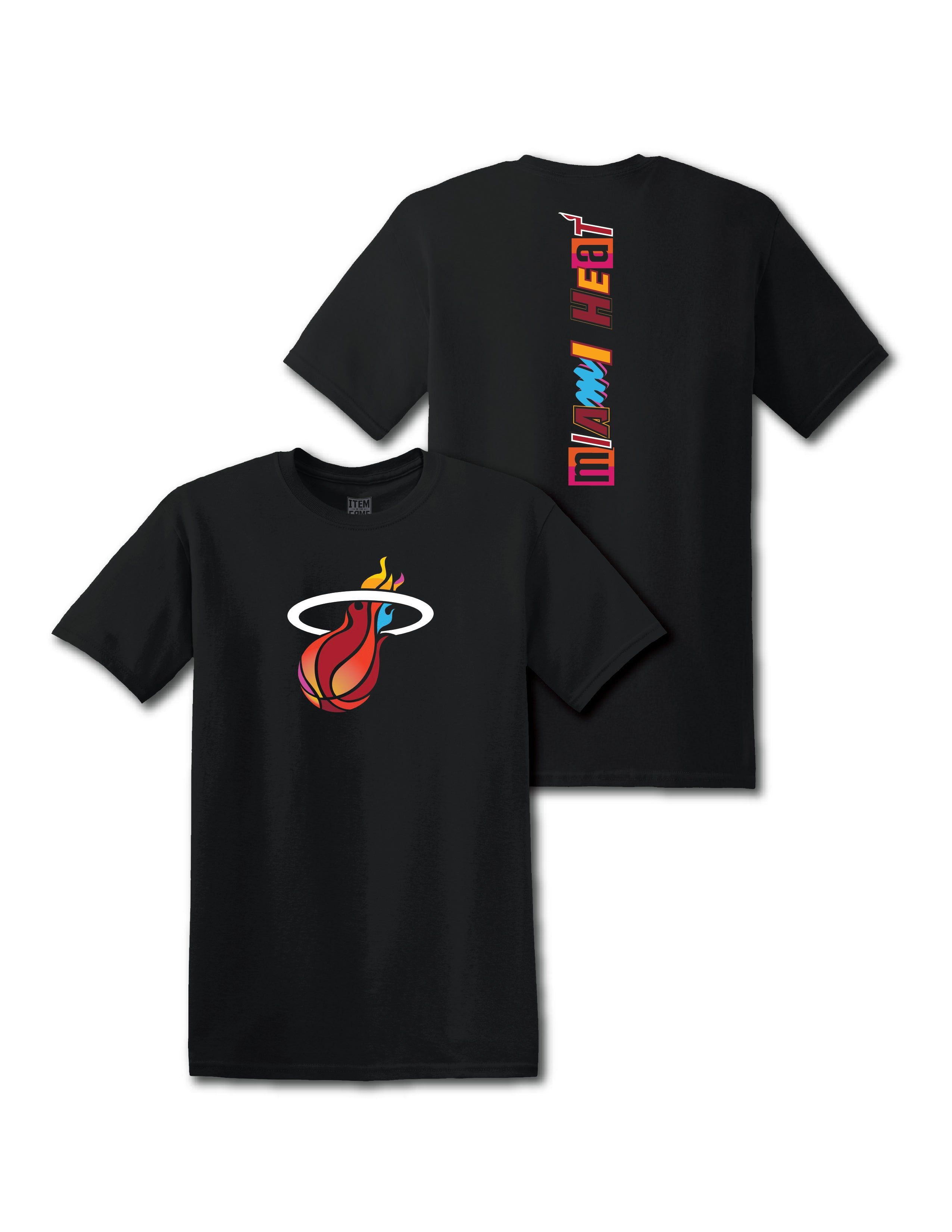 Miami Mashup Vol. 2 Black Tee sold by Miami Heat Store