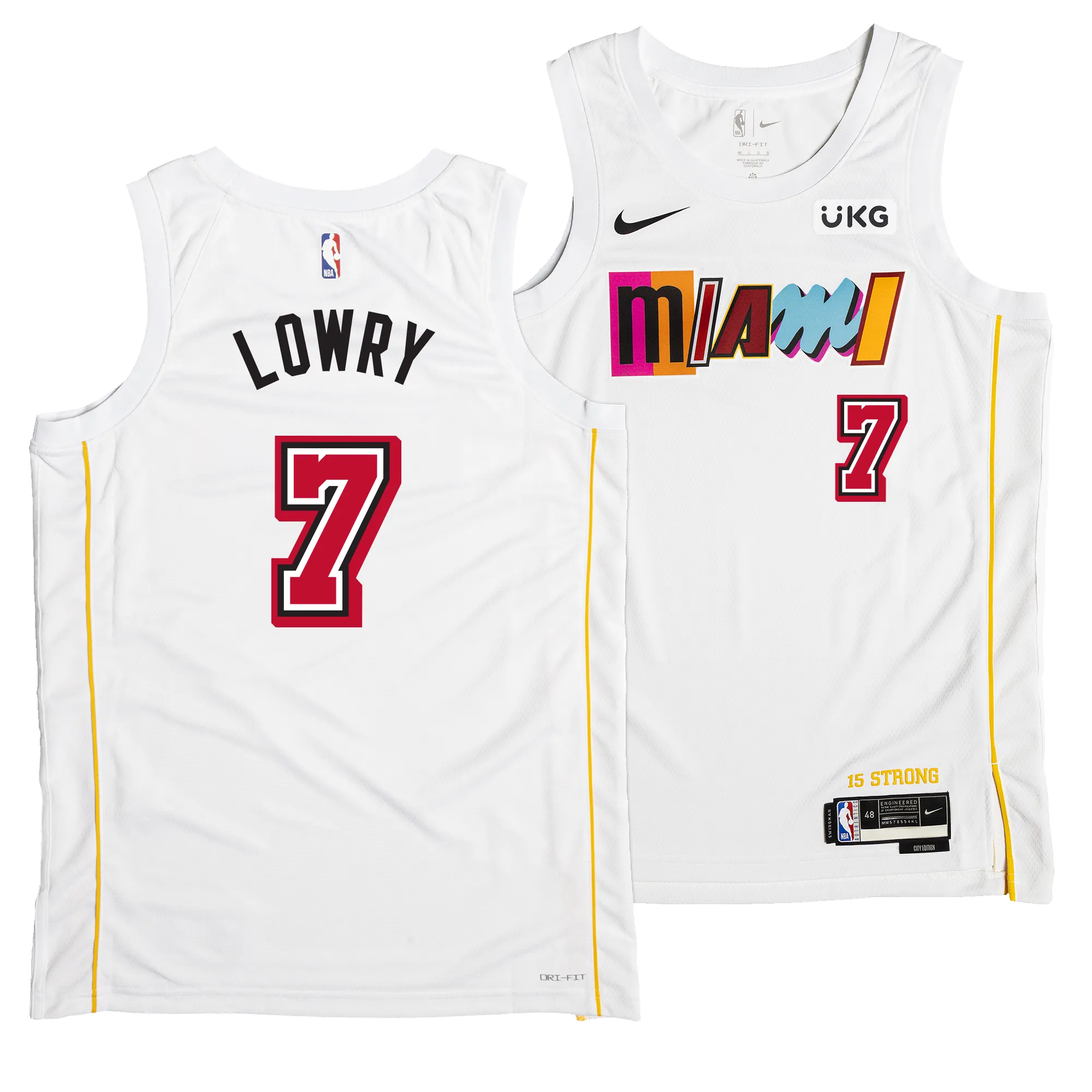 Kyle Lowry Nike Miami Mashup Vol. 2 Swingman Jersey - Player's Choice sold by Miami Heat Store