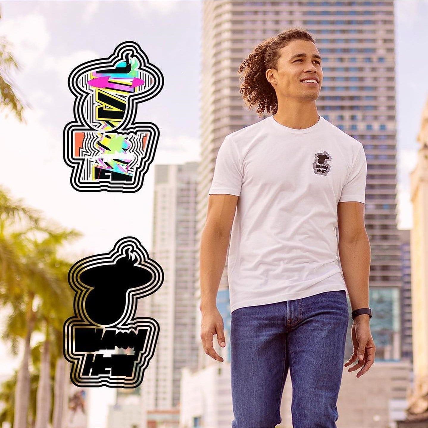 Court Culture Playoff Chaos Men’s Tee sold by Miami Heat Store product image thumbnail 3