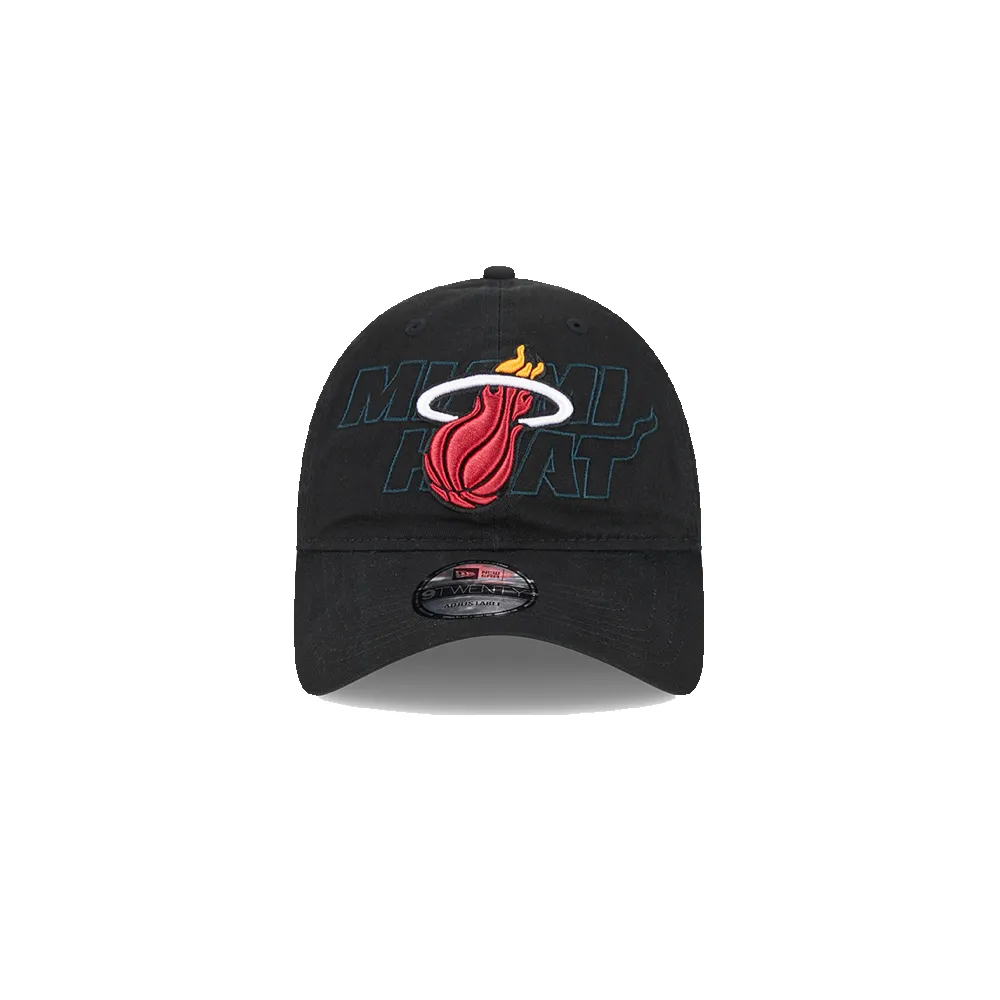 New Era Miami HEAT 2023 Draft Dad Hat sold by Miami Heat Store