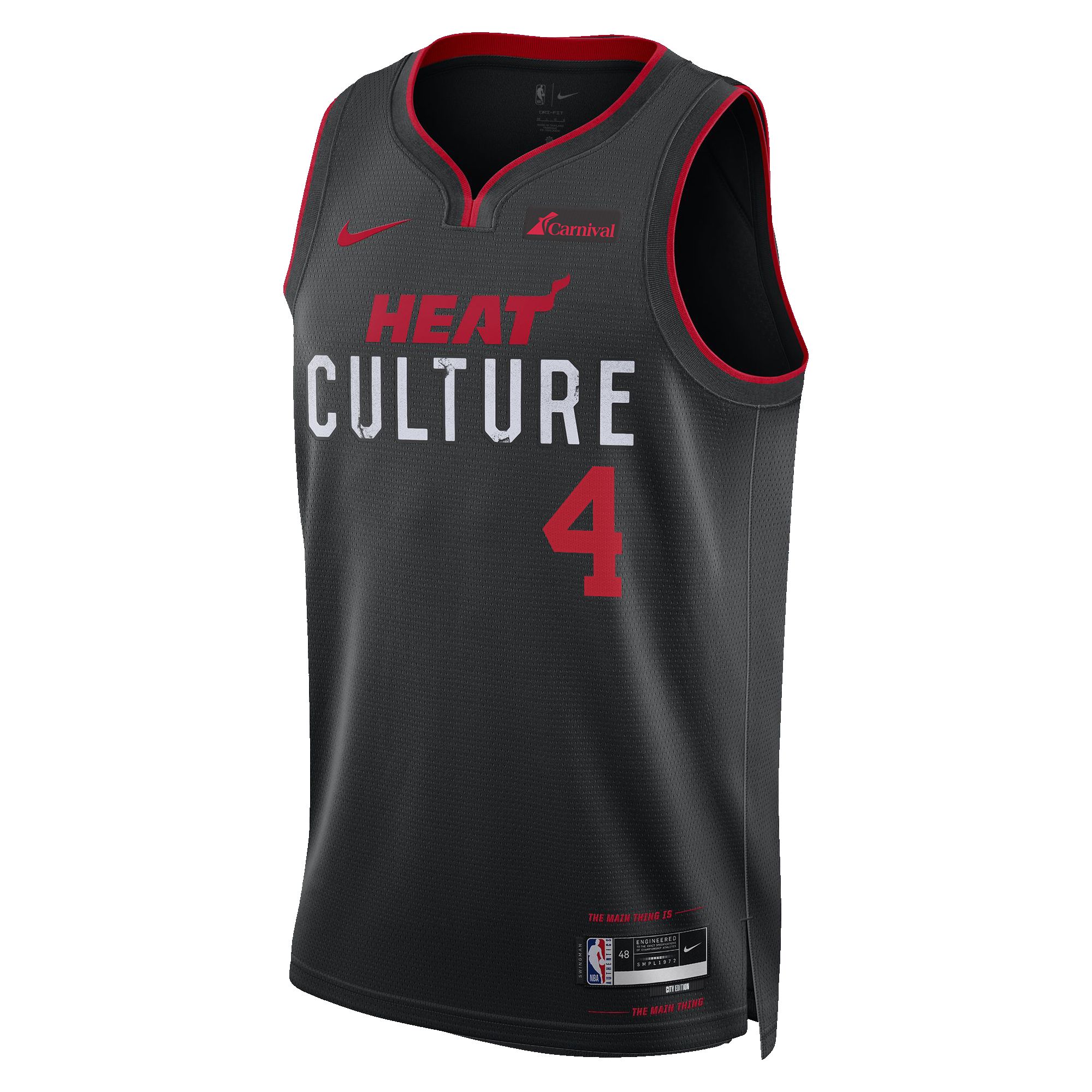 RJ Hampton Nike HEAT Culture Swingman Jersey sold by Miami Heat Store
