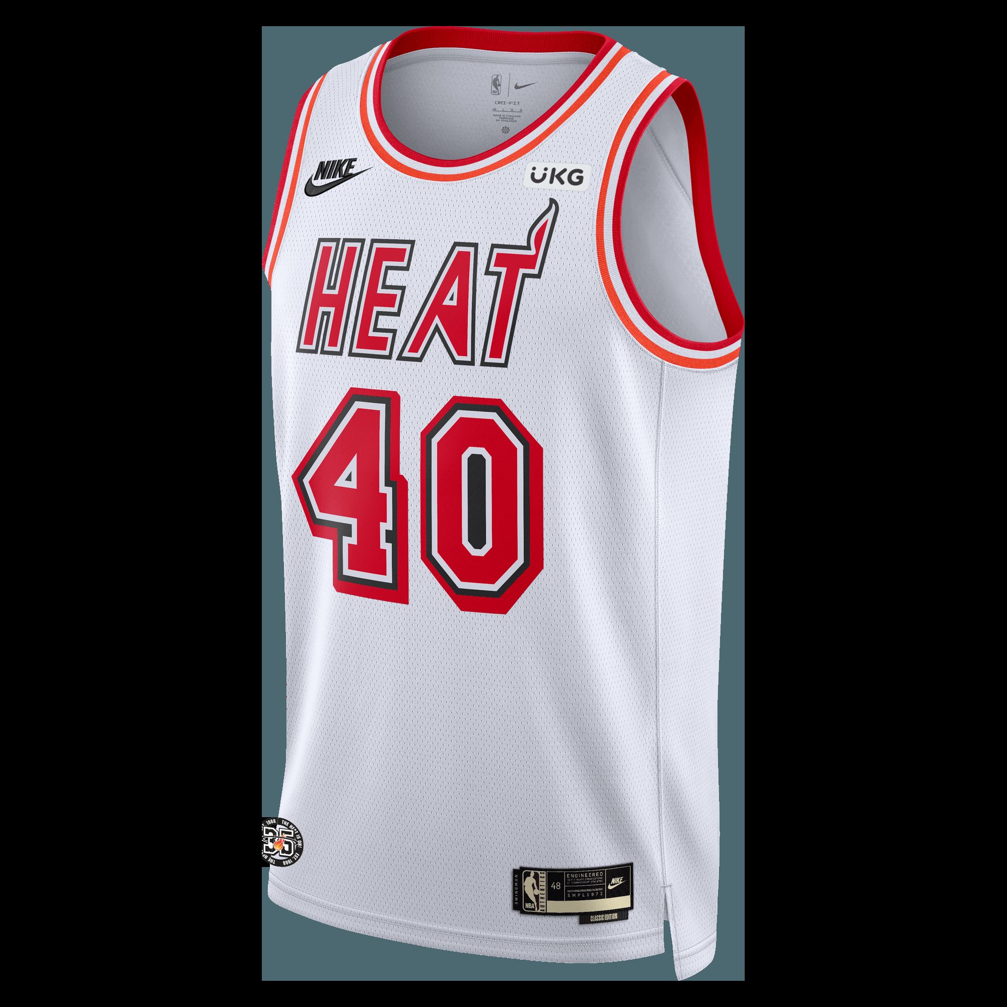 Udonis Haslem Nike Classic Edition Swingman Jersey sold by Miami Heat Store