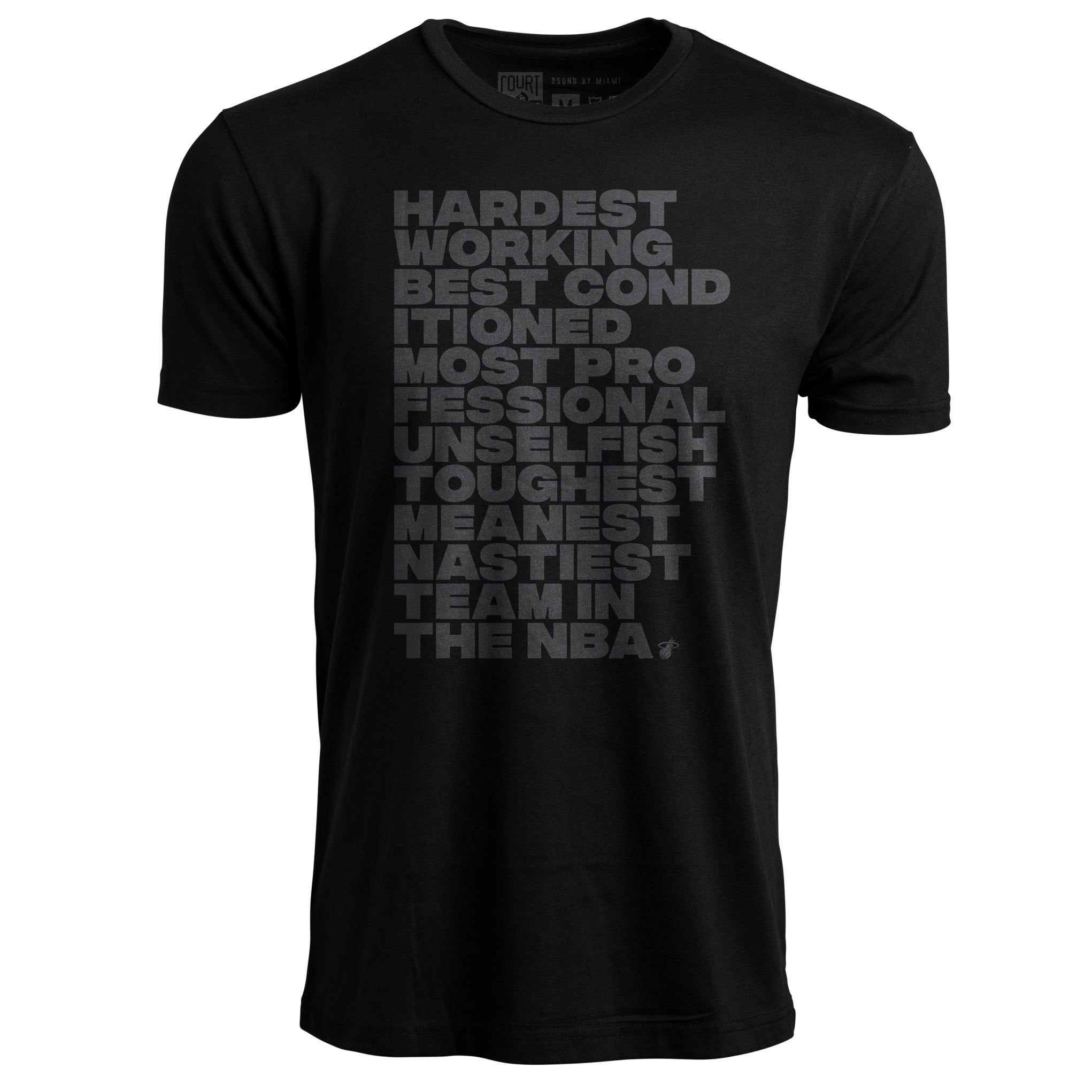 Court Culture HEAT Mantra Tee sold by Miami Heat Store