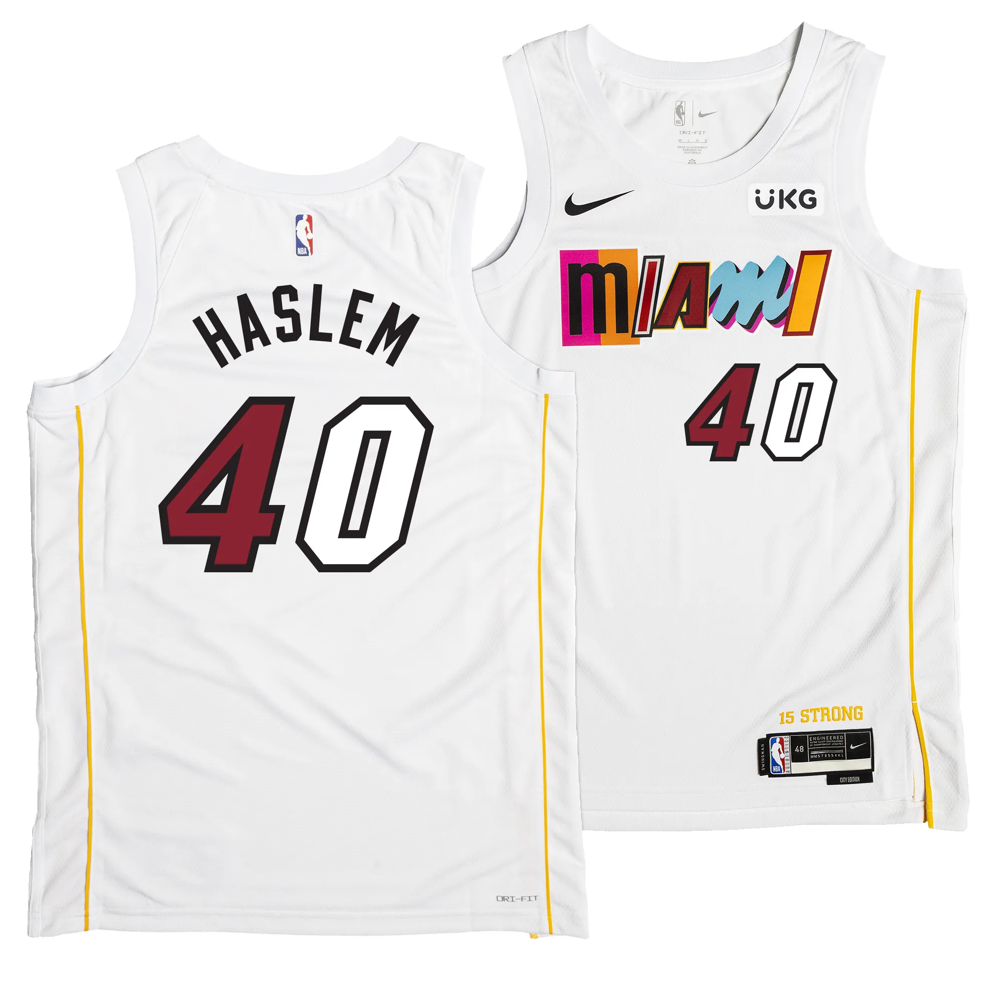 Udonis Haslem Nike Miami Mashup Vol. 2 Swingman Jersey - Player's Choice sold by Miami Heat Store