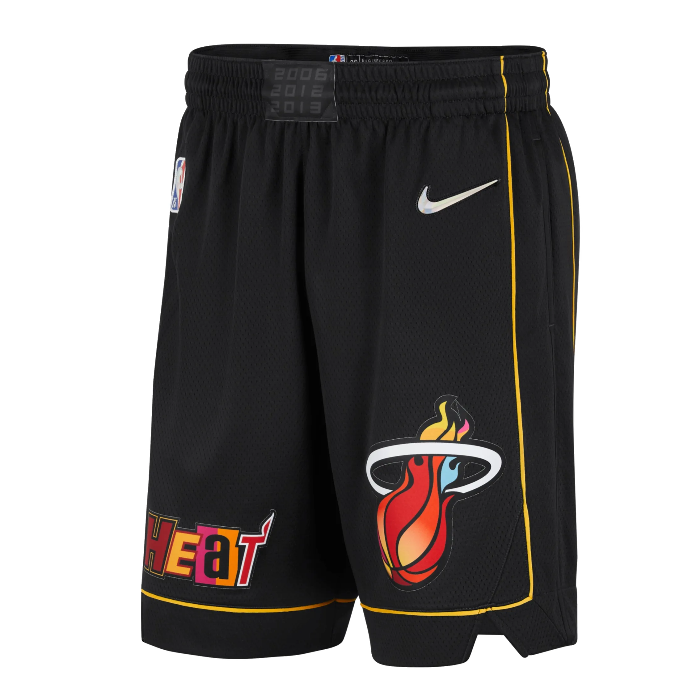 Nike Miami HEAT Mashup Swingman Shorts sold by Miami Heat Store