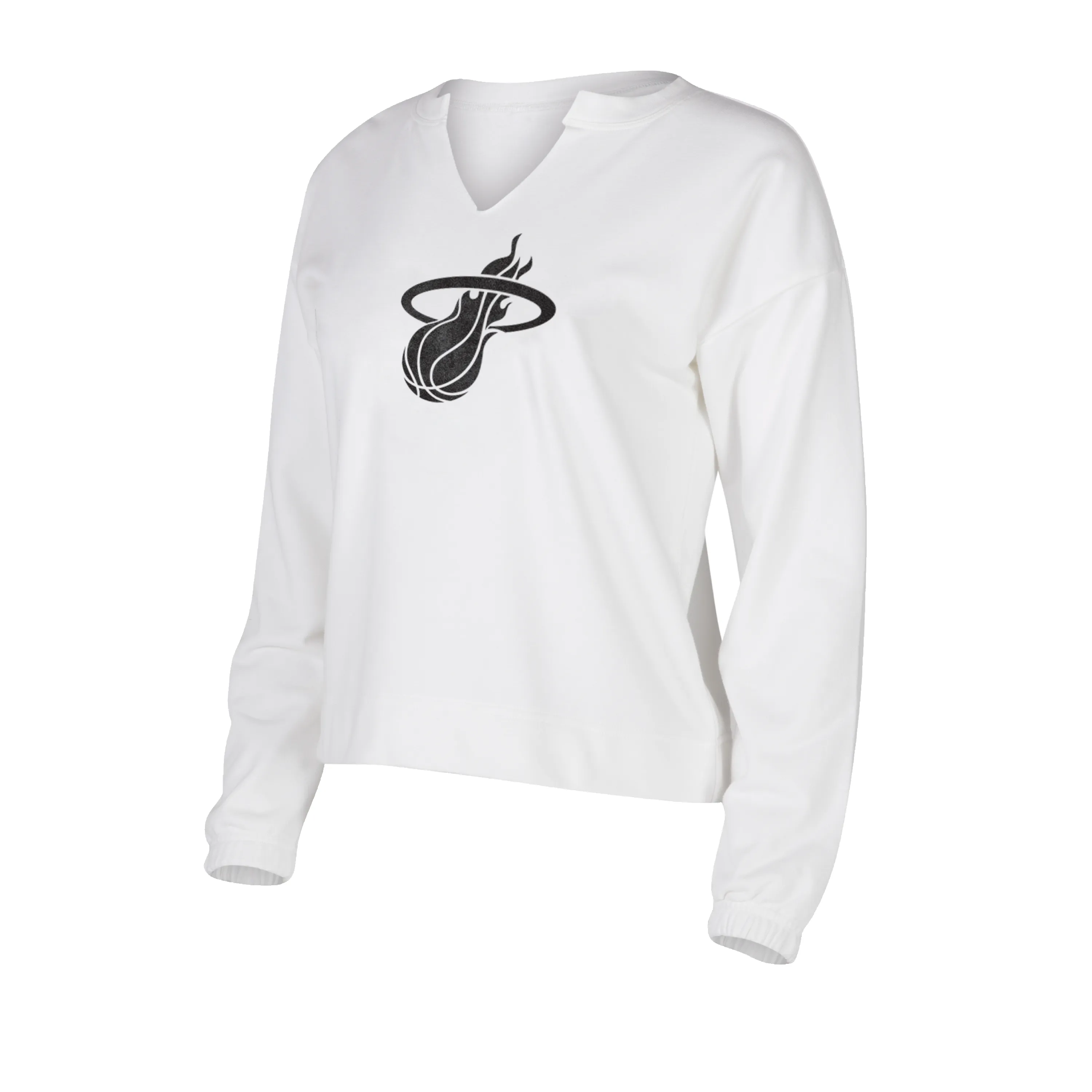 Concepts Sport HEAT Culture Women's Logo Long Sleeve Top sold by Miami Heat Store