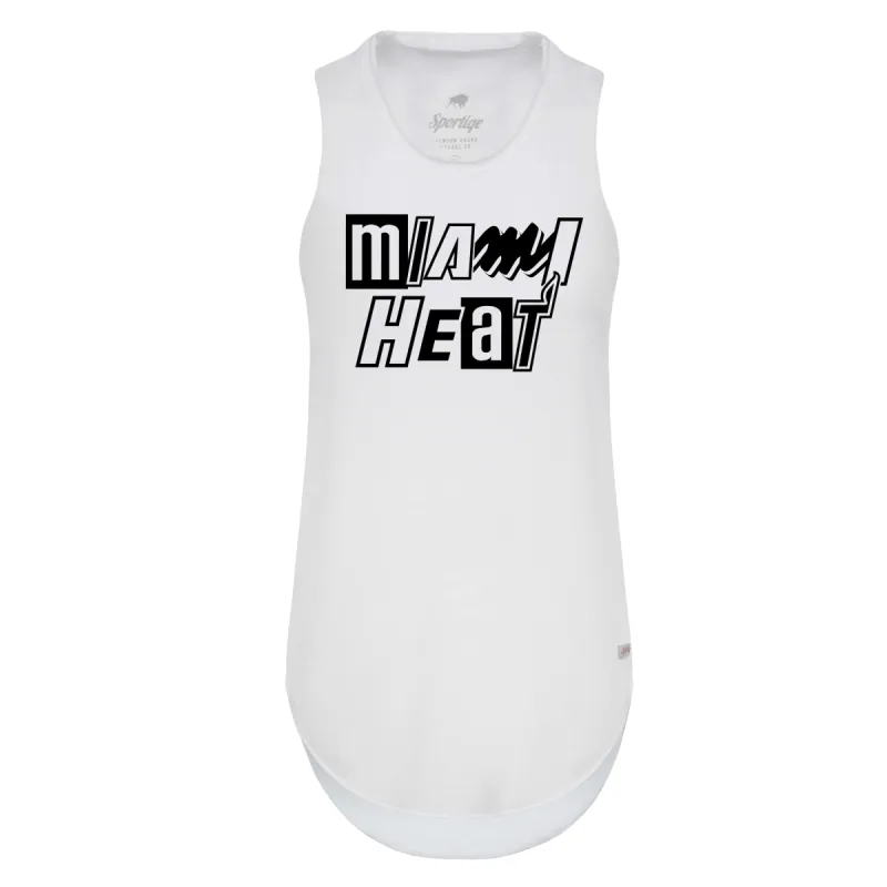 Sportiqe Miami HEAT Mashup Women's Tank sold by Miami Heat Store