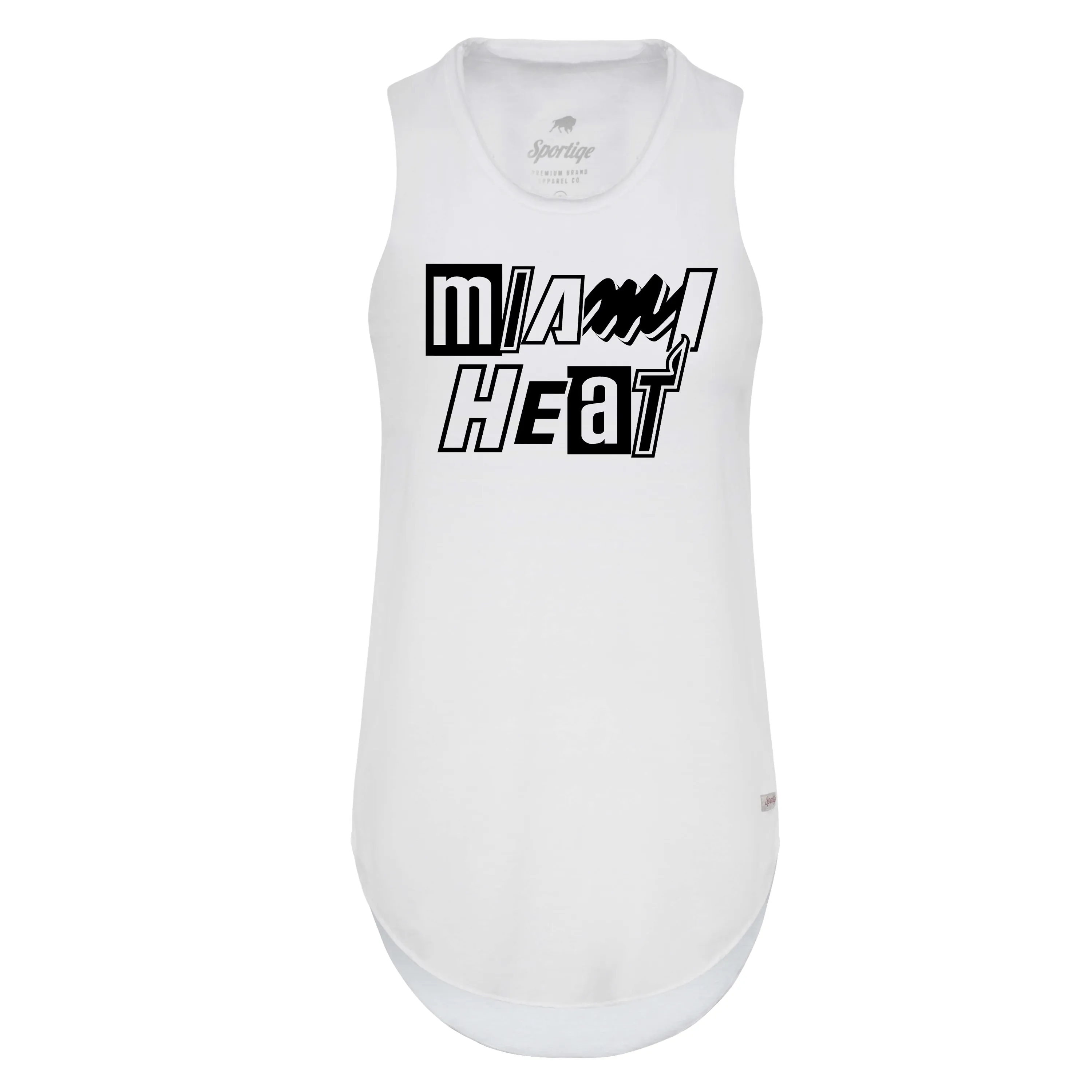 Sportiqe Miami HEAT Mashup Women's Tank sold by Miami Heat Store