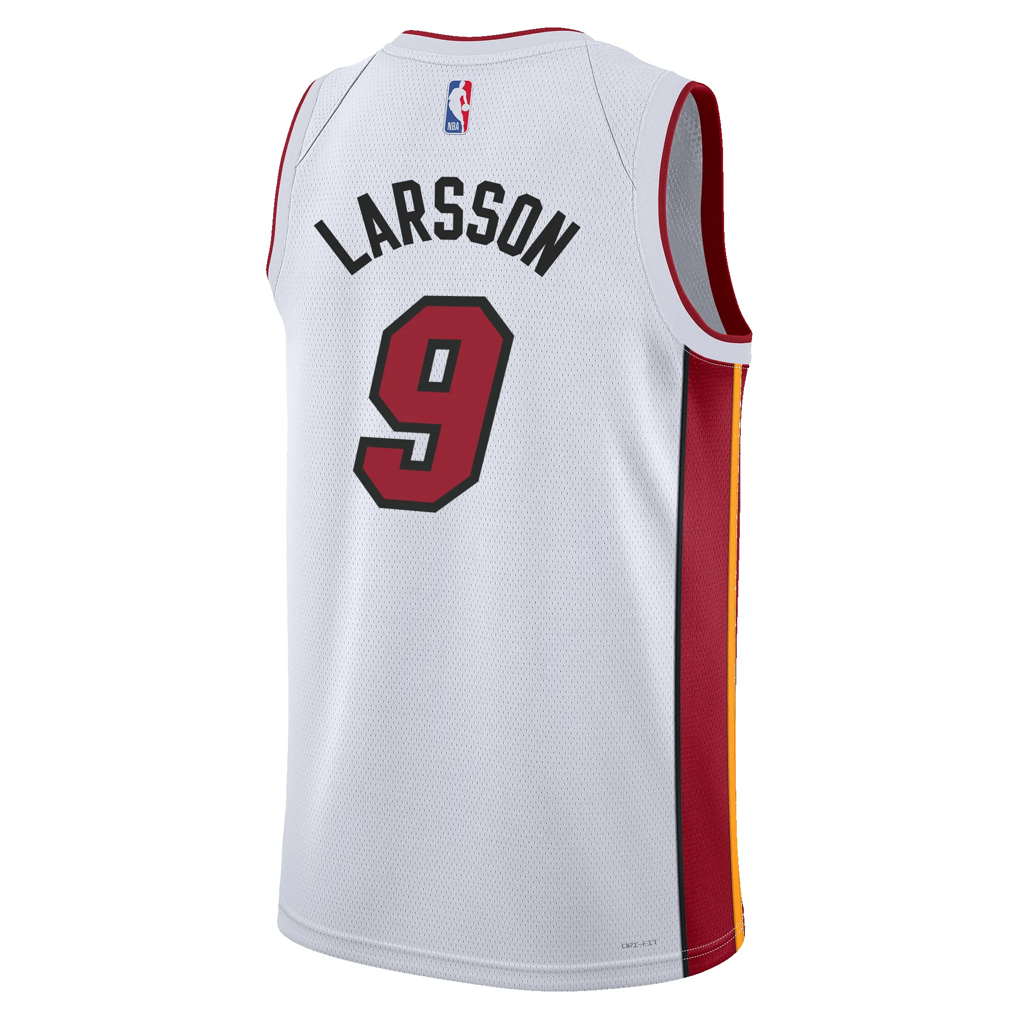 Pelle Larsson Nike Miami HEAT Association White Swingman Jersey sold by Miami Heat Store product image thumbnail 2