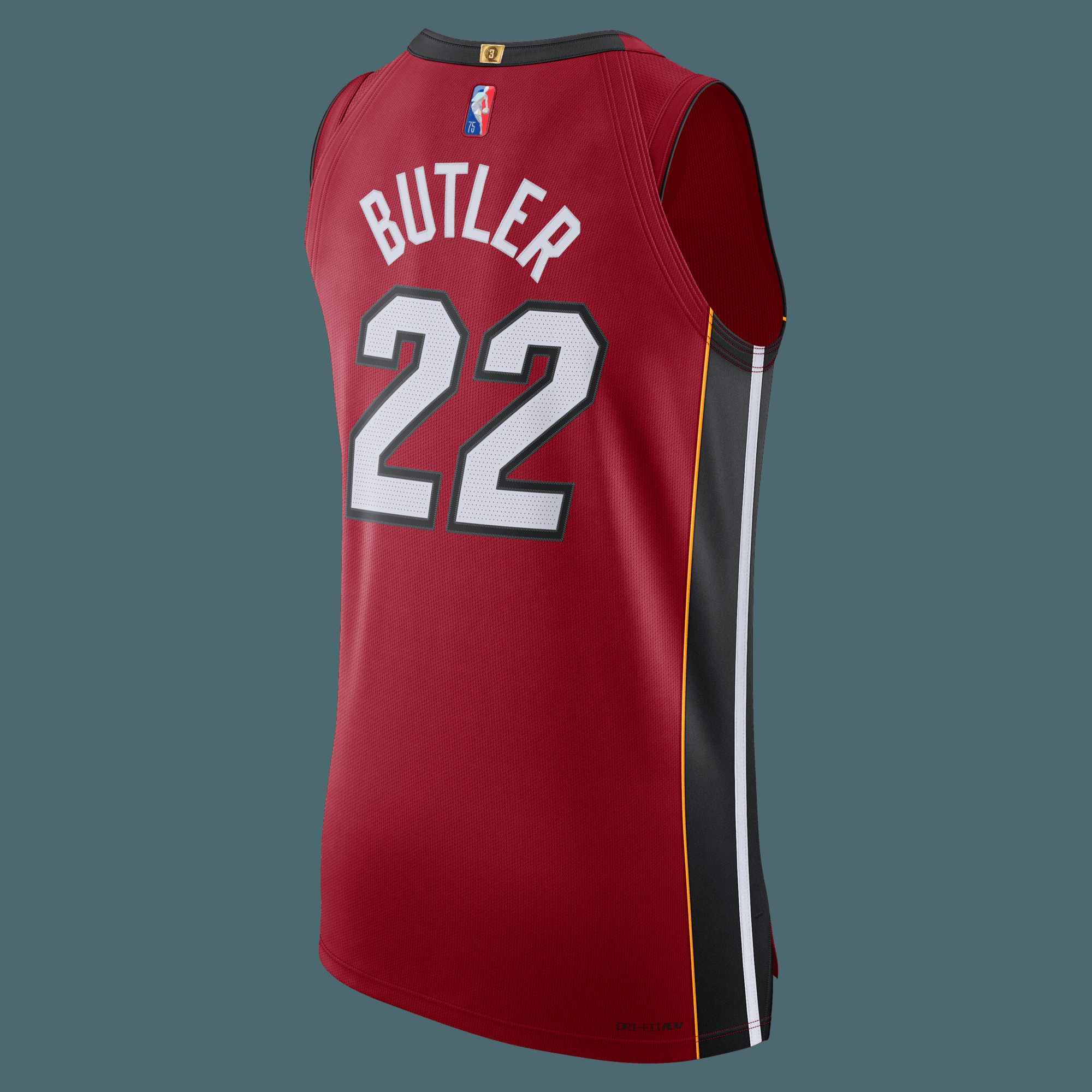 Jimmy Butler Nike Jordan Brand Statement Red Authentic Jersey sold by Miami Heat Store product image thumbnail 2