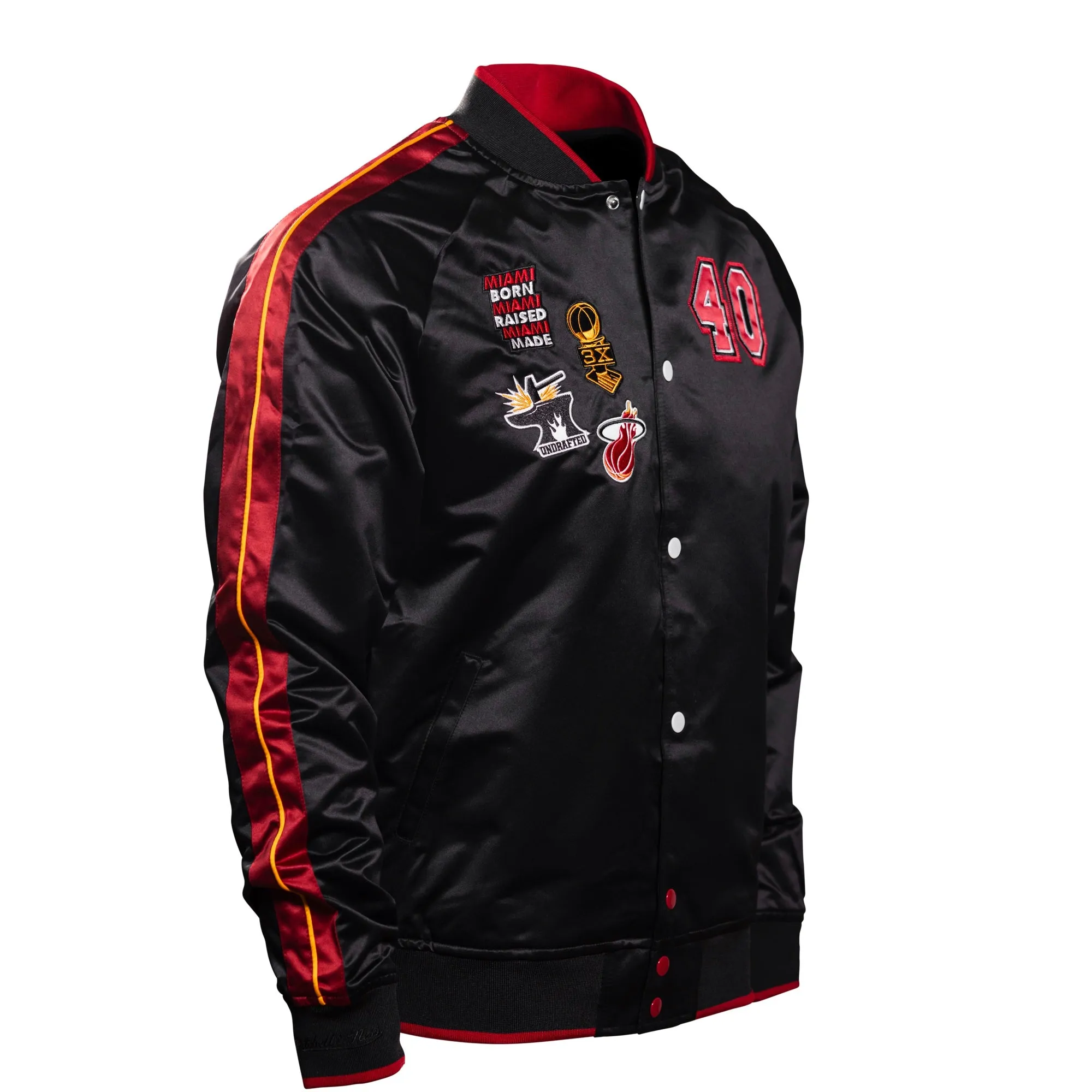 Court Culture x Mitchell & Ness UD40 Commemorative Jacket sold by Miami Heat Store product image thumbnail 3