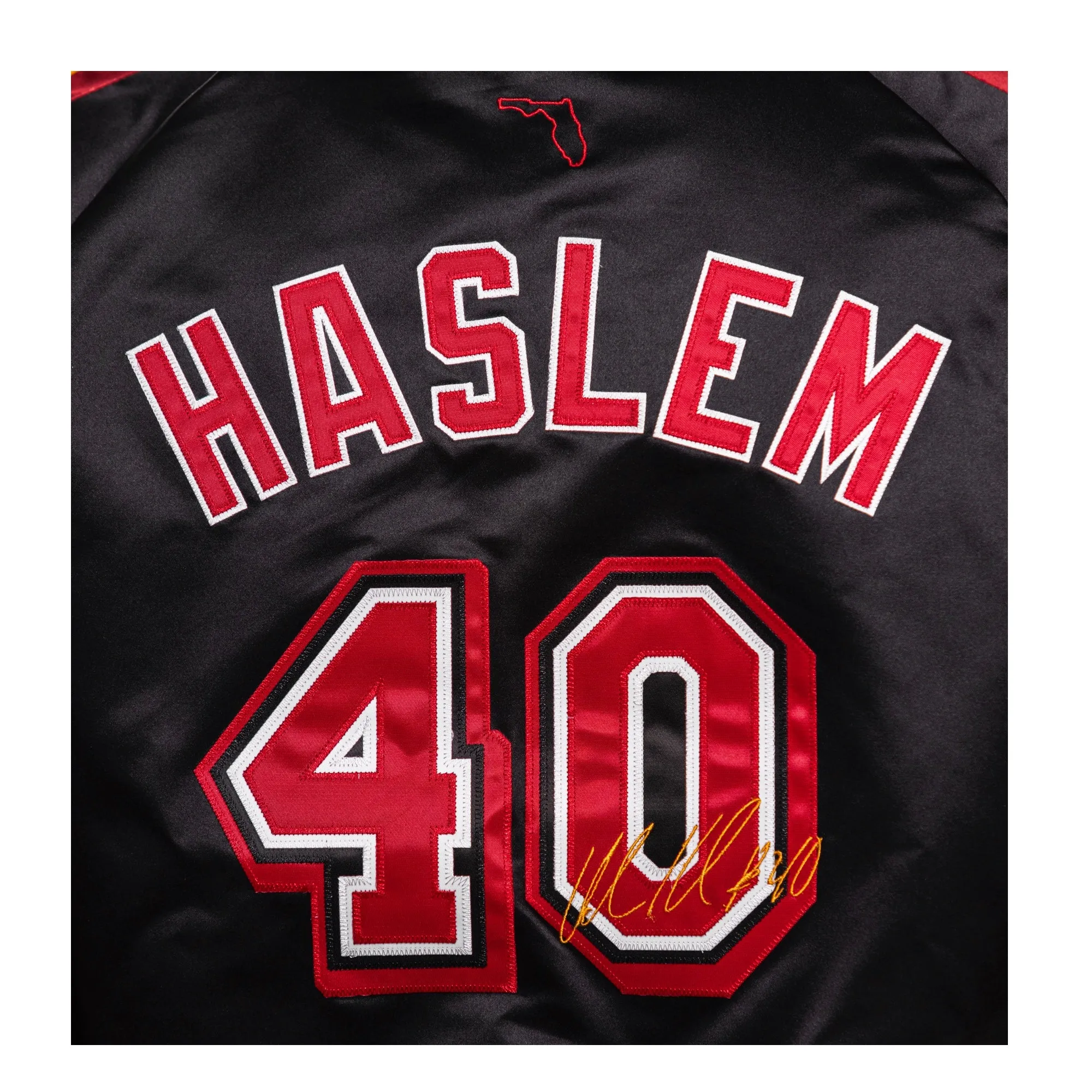 Court Culture x Mitchell & Ness UD40 Commemorative Jacket sold by Miami Heat Store product image thumbnail 5