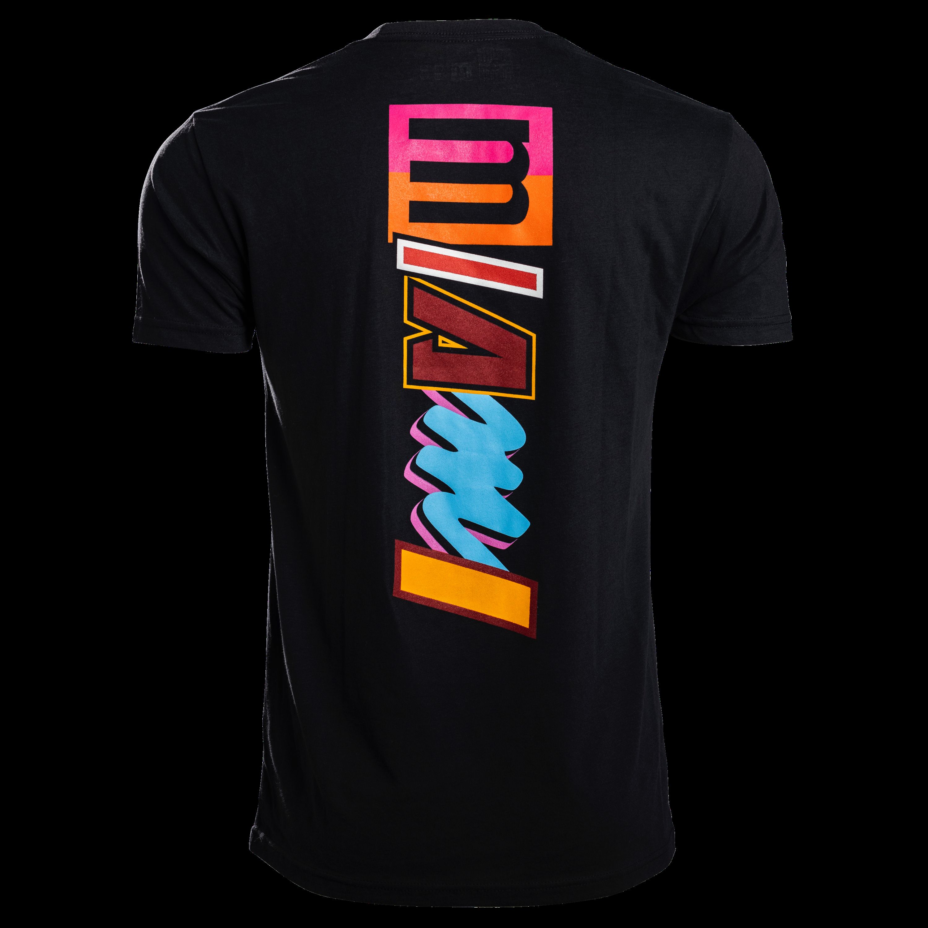 Court Culture Mashup Wordmark Men's Tee sold by Miami Heat Store product image thumbnail 2