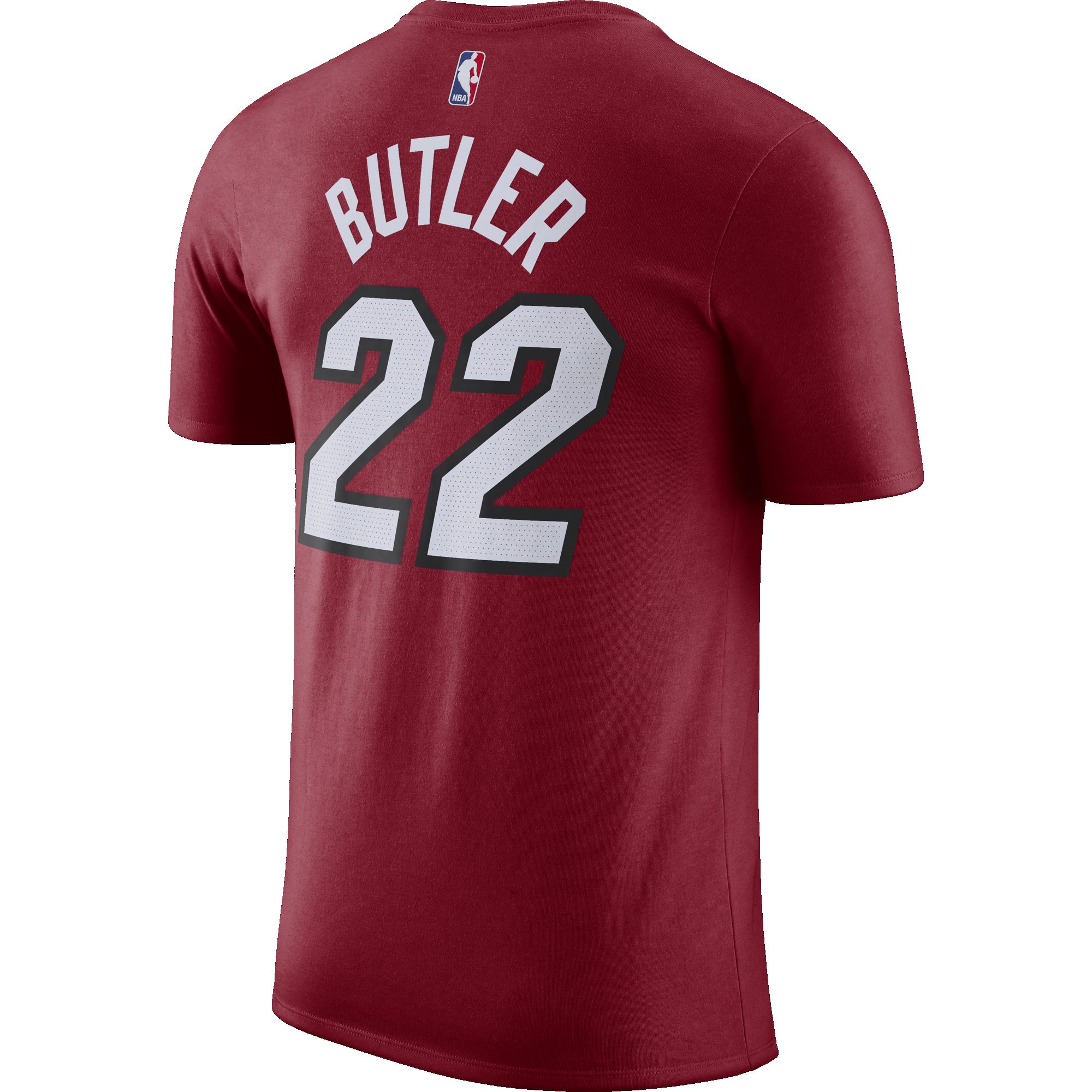 Jimmy Butler Jordan Brand Statement Red Name & Number Tee sold by Miami Heat Store product image thumbnail 2