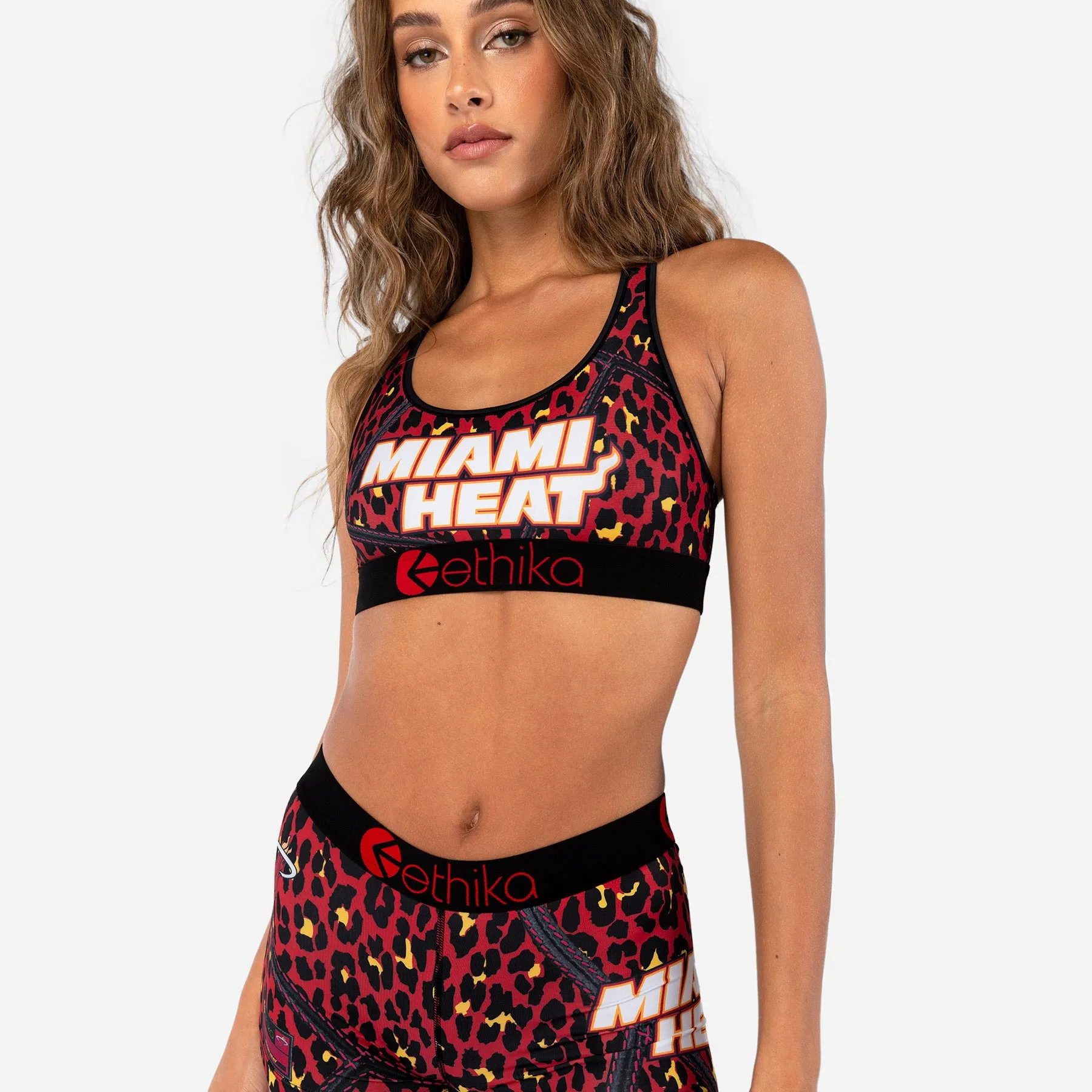 Ethika Miami HEAT Sports Bra sold by Miami Heat Store product image thumbnail 3