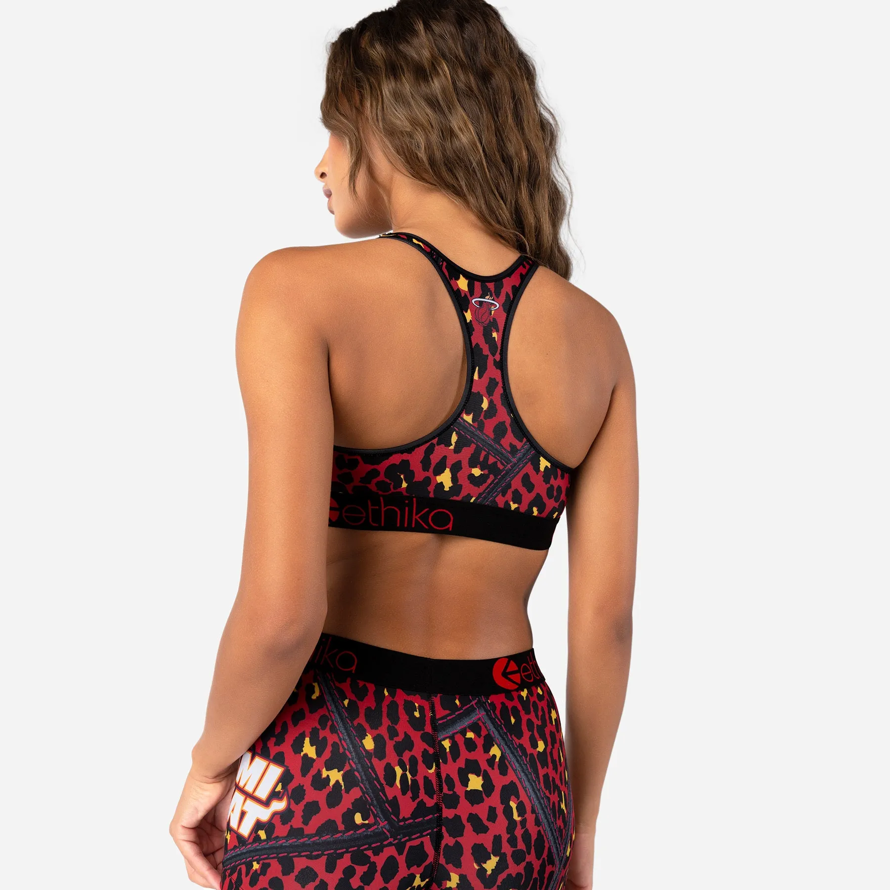 Ethika Miami HEAT Sports Bra sold by Miami Heat Store product image thumbnail 4