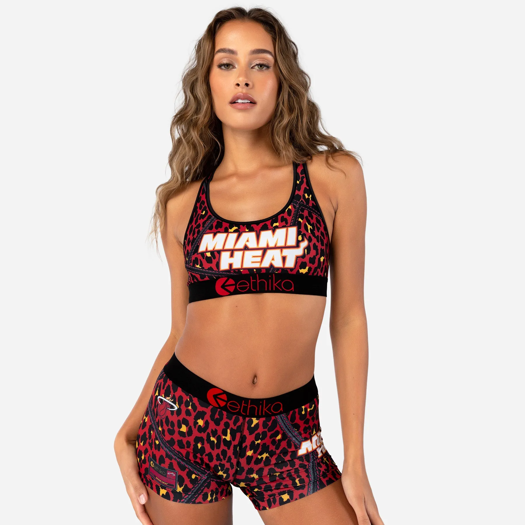 Ethika Miami HEAT Sports Bra sold by Miami Heat Store product image thumbnail 2
