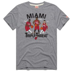 Homage Miami HEAT Triple Threat Statement Tee sold by Miami Heat Store