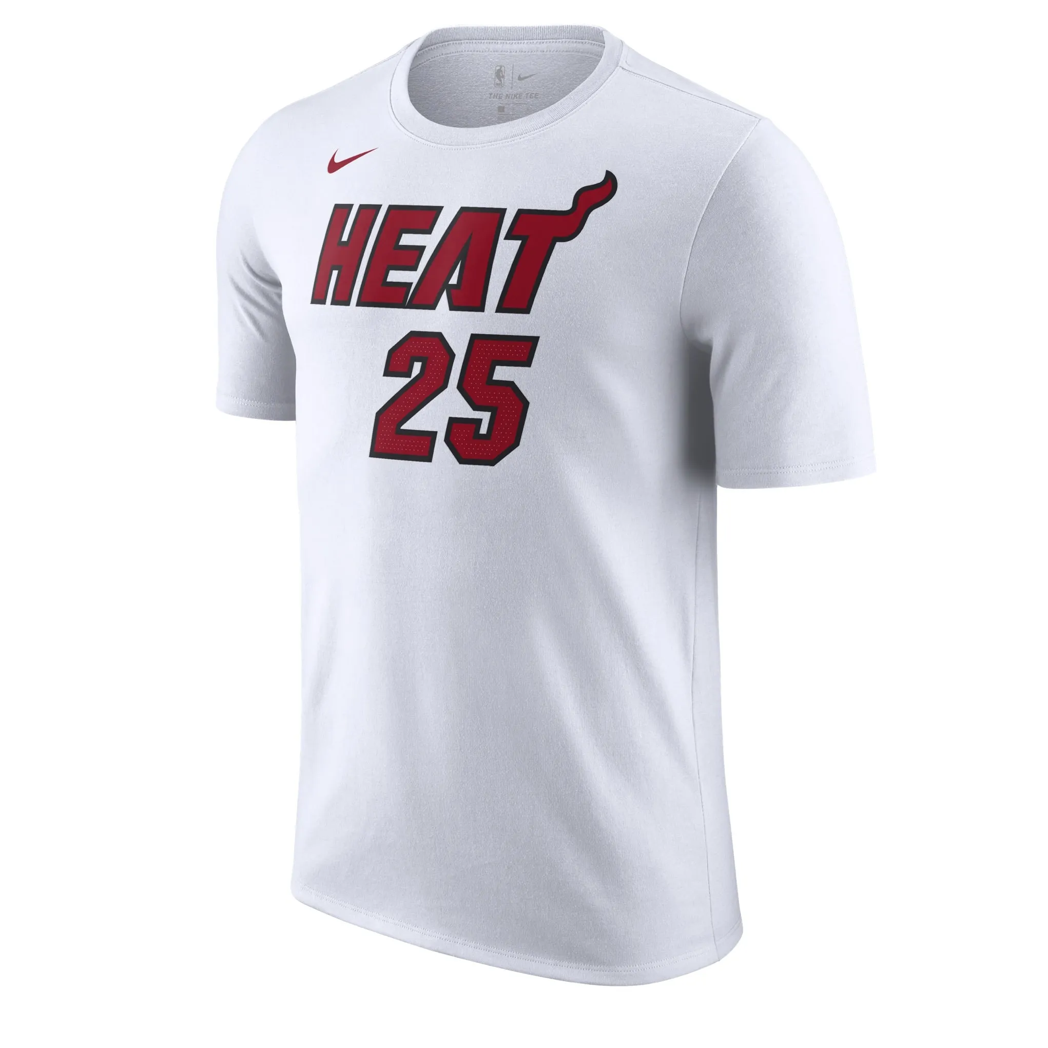Kendrick Nunn Nike Assocation White Name & Number Tee sold by Miami Heat Store