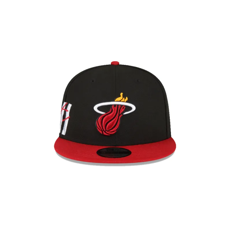 New Era Miami HEAT Sidefont Snapback sold by Miami Heat Store