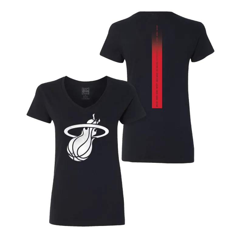 HEAT Culture Logo Women's Tee sold by Miami Heat Store