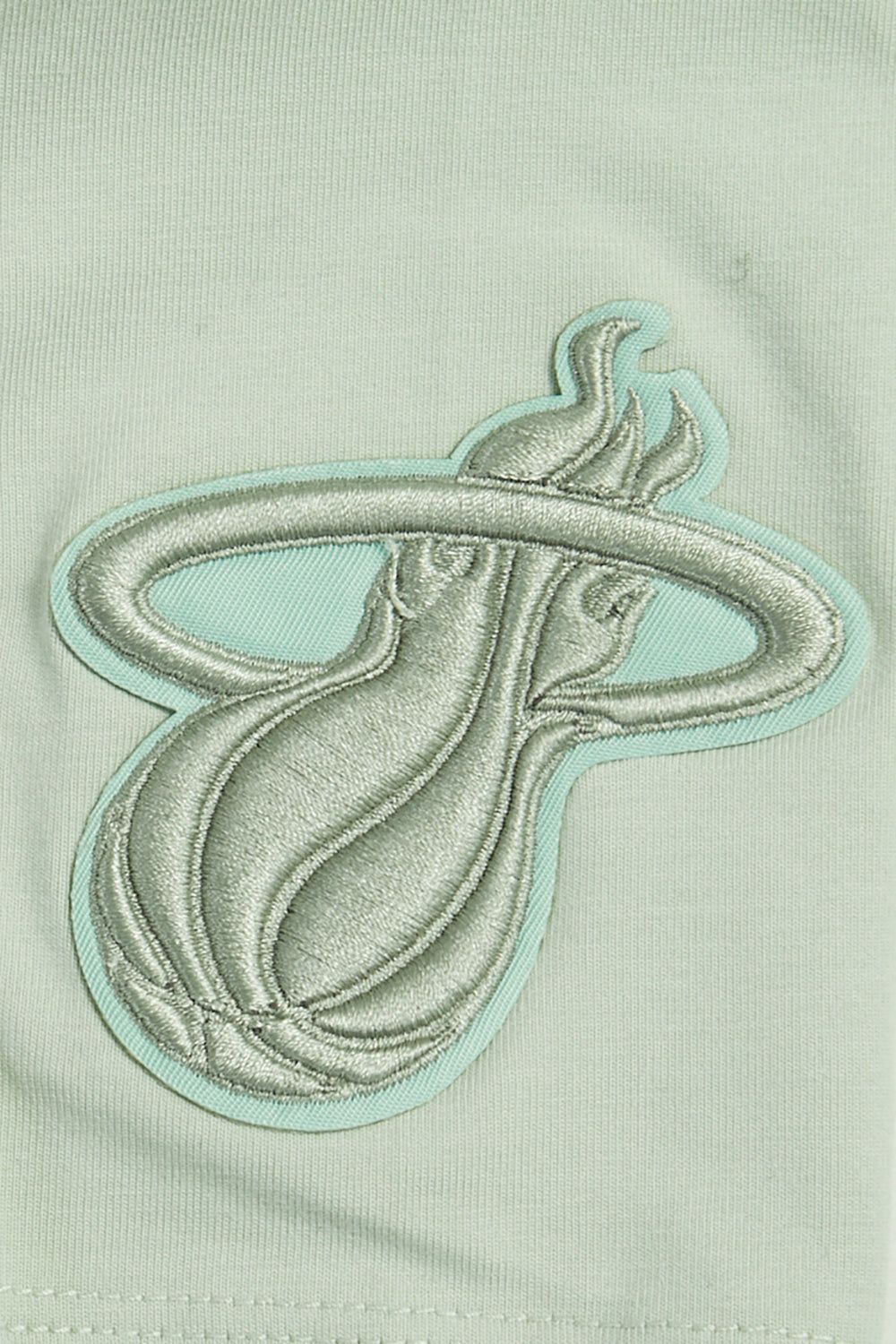 Pro Standard Miami HEAT Moss Boxy Crop Women's Tee sold by Miami Heat Store product image thumbnail 3