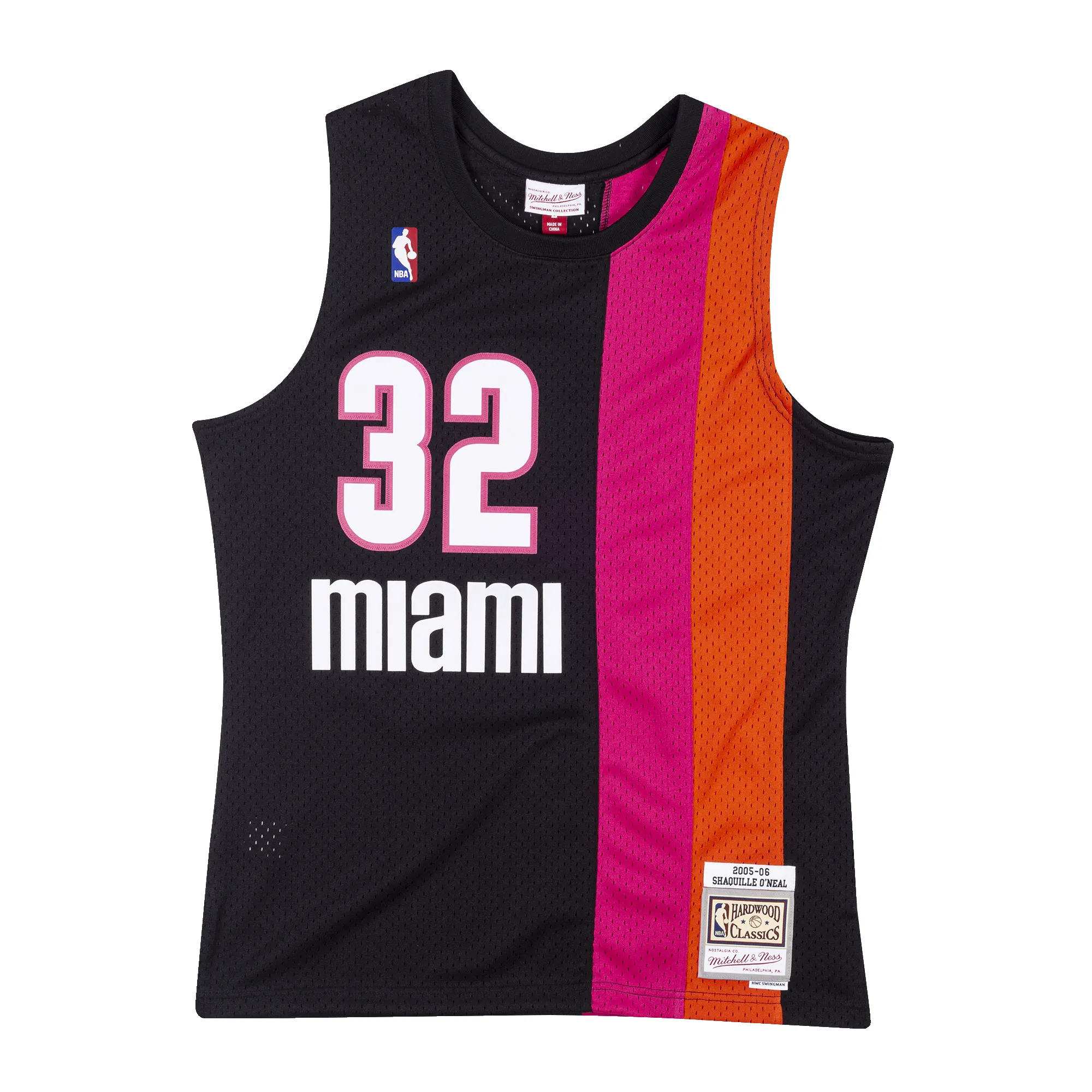 Shaquille O'Neal Mitchell & Ness Floridians Hardwood Classic Swingman Jersey sold by Miami Heat Store