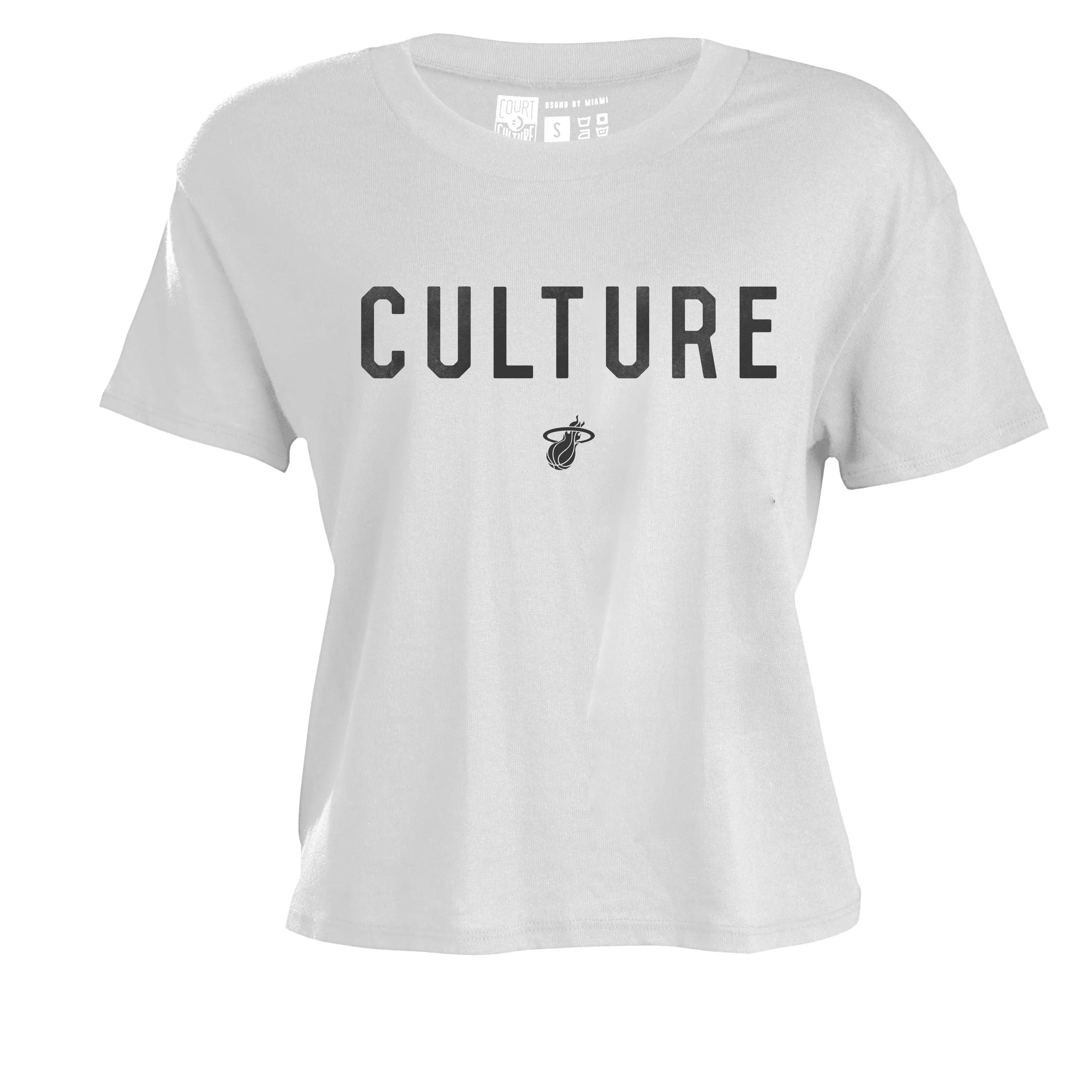Court Culture Women's Crop sold by Miami Heat Store