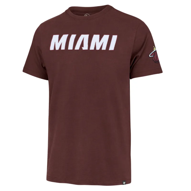 '47 Brand Miami HEAT Wordmark Fieldhouse Tee sold by Miami Heat Store