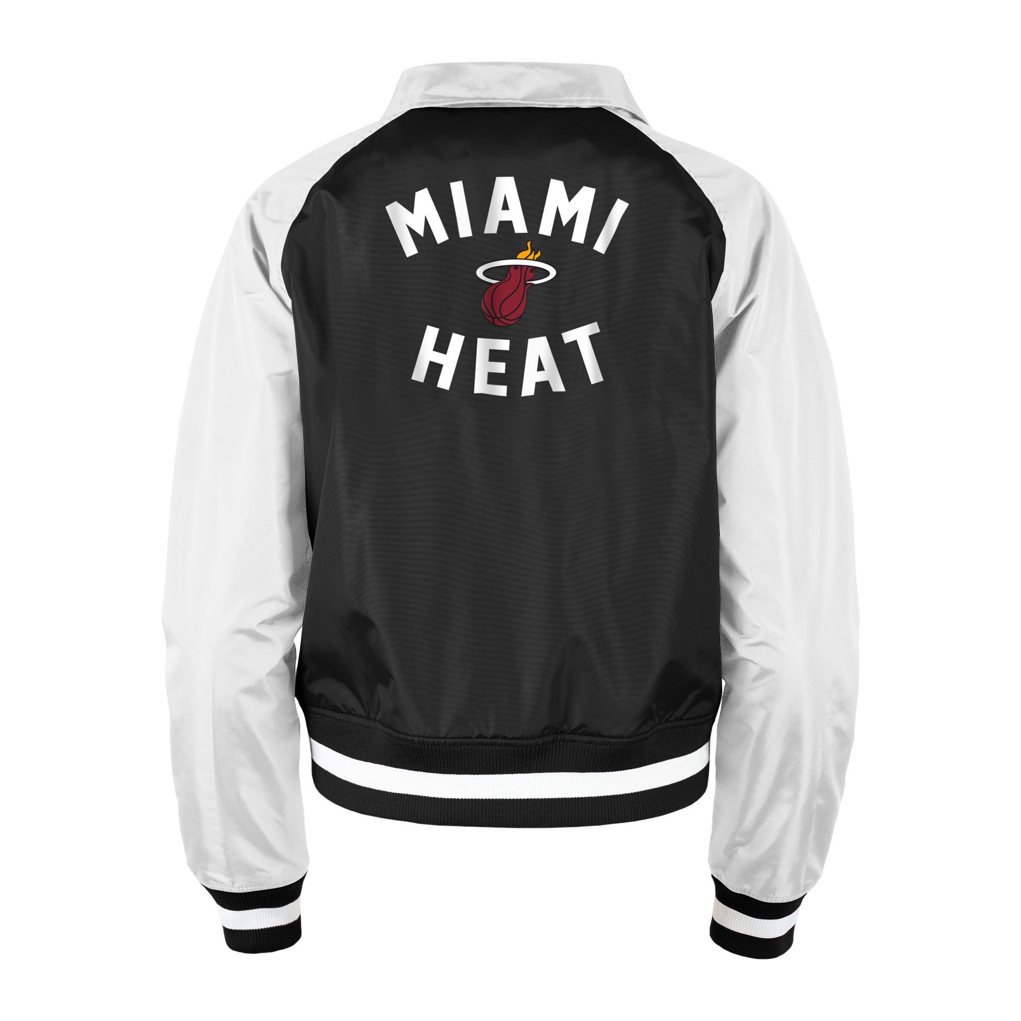 New Era Miami HEAT Women's Letterman Jacket sold by Miami Heat Store product image thumbnail 2
