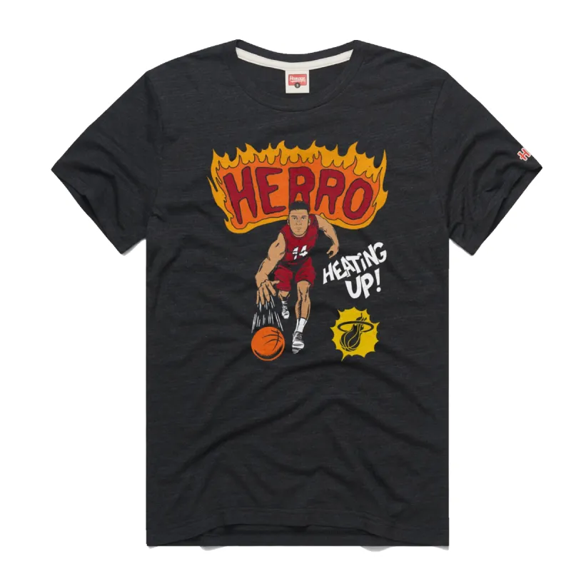 Homage Tyler Herro Heating Up Tee sold by Miami Heat Store