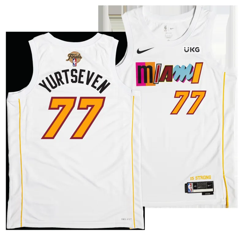 Omer Yurtseven Nike Miami Mashup Vol. 2 Swingman Jersey - Finals Edition sold by Miami Heat Store