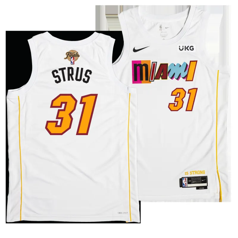 Max Strus Nike Miami Mashup Vol. 2 Swingman Jersey - Finals Edition sold by Miami Heat Store