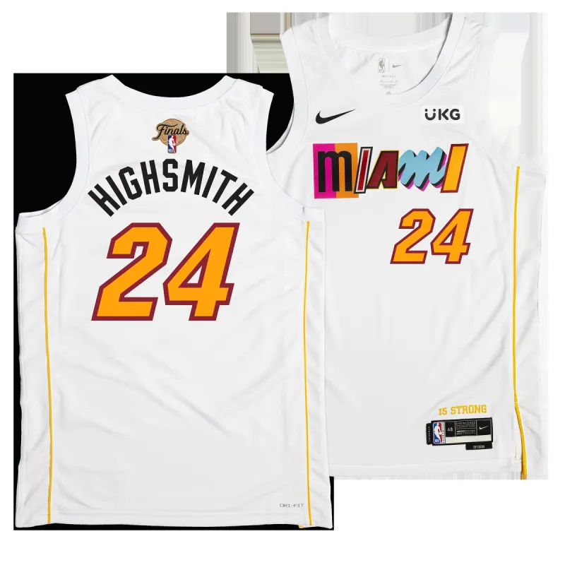 Haywood Highsmith Nike Miami Mashup Vol. 2 Swingman Jersey - Finals Edition sold by Miami Heat Store