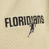 Mitchell and Ness Miami Floridians Khaki Shorts sold by Miami Heat Store