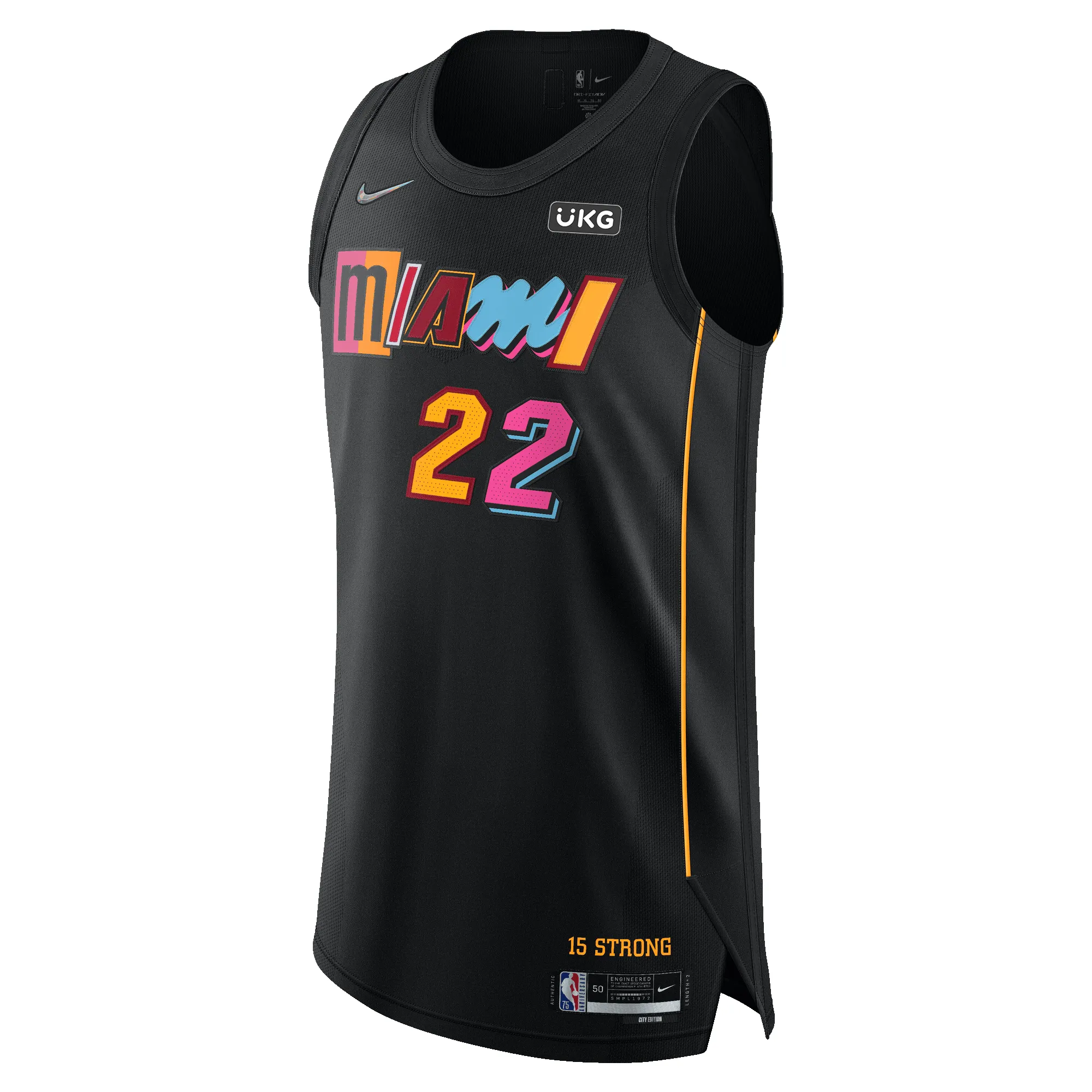 Jimmy Butler Nike Miami HEAT Mashup Authentic Jersey sold by Miami Heat Store