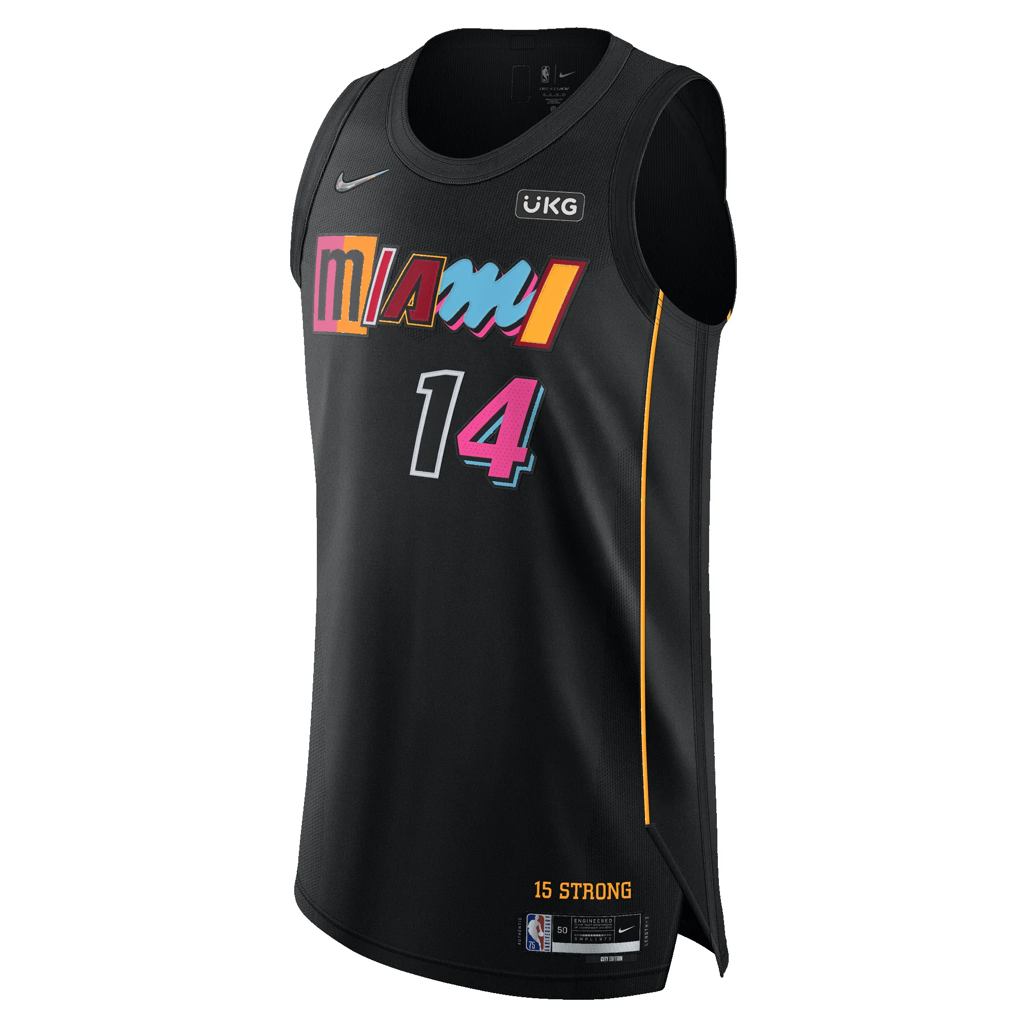 Tyler Herro Nike Miami HEAT Mashup Authentic Jersey sold by Miami Heat Store