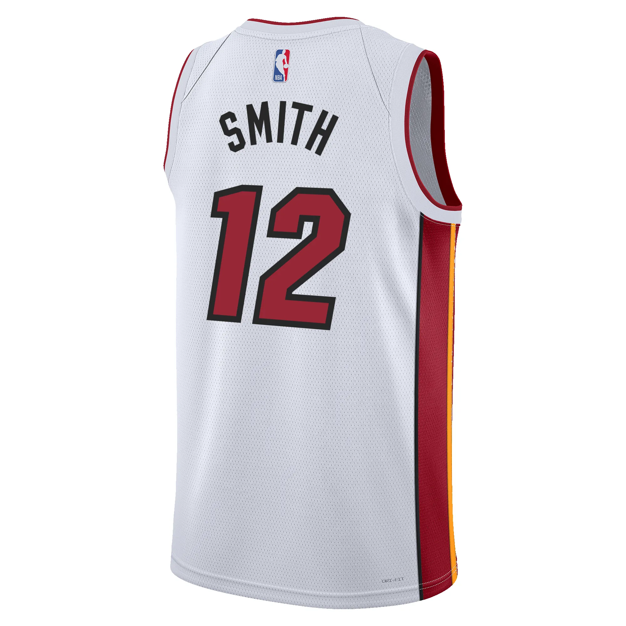 Dru Smith Nike Miami HEAT Association White Swingman Jersey sold by Miami Heat Store product image thumbnail 2
