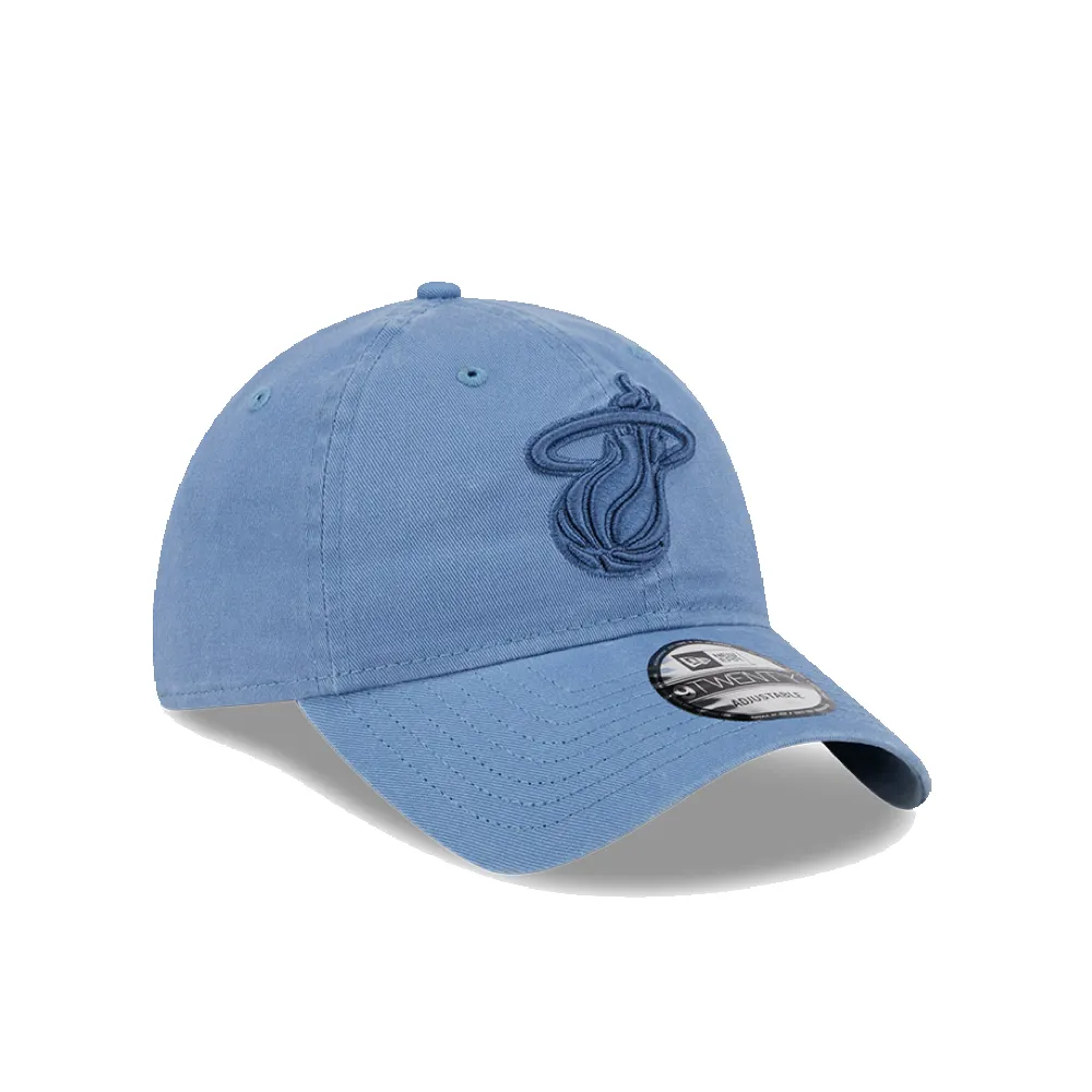 New Era Miami HEAT Tonal Blue Hat sold by Miami Heat Store product image thumbnail 5