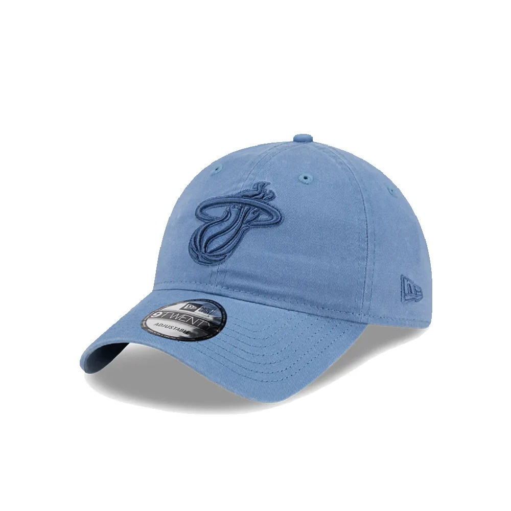 New Era Miami HEAT Tonal Blue Hat sold by Miami Heat Store product image thumbnail 3