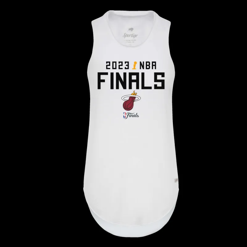 Sportiqe Miami HEAT 2023 NBA Finals Womens Tank sold by Miami Heat Store