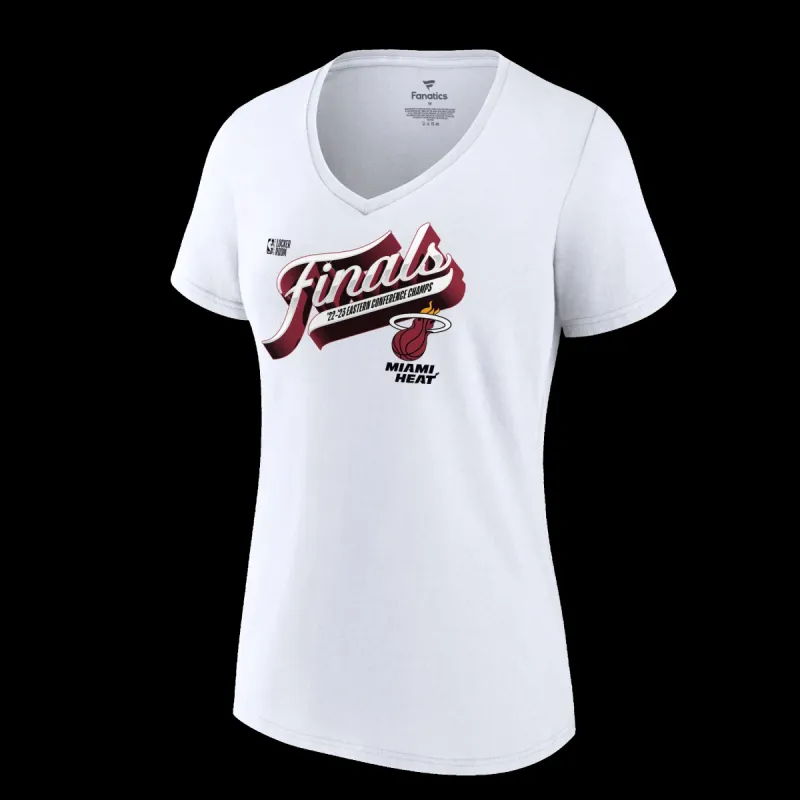 Miami HEAT 2023 Eastern Conference Champion Locker Room Women's Tee sold by Miami Heat Store