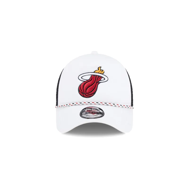 New Era Miami HEAT Rope Trucker Hat sold by Miami Heat Store