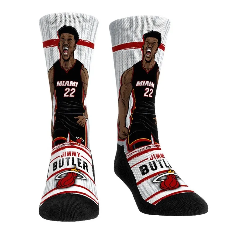 Jimmy Butler Rock 'Em Socks sold by Miami Heat Store